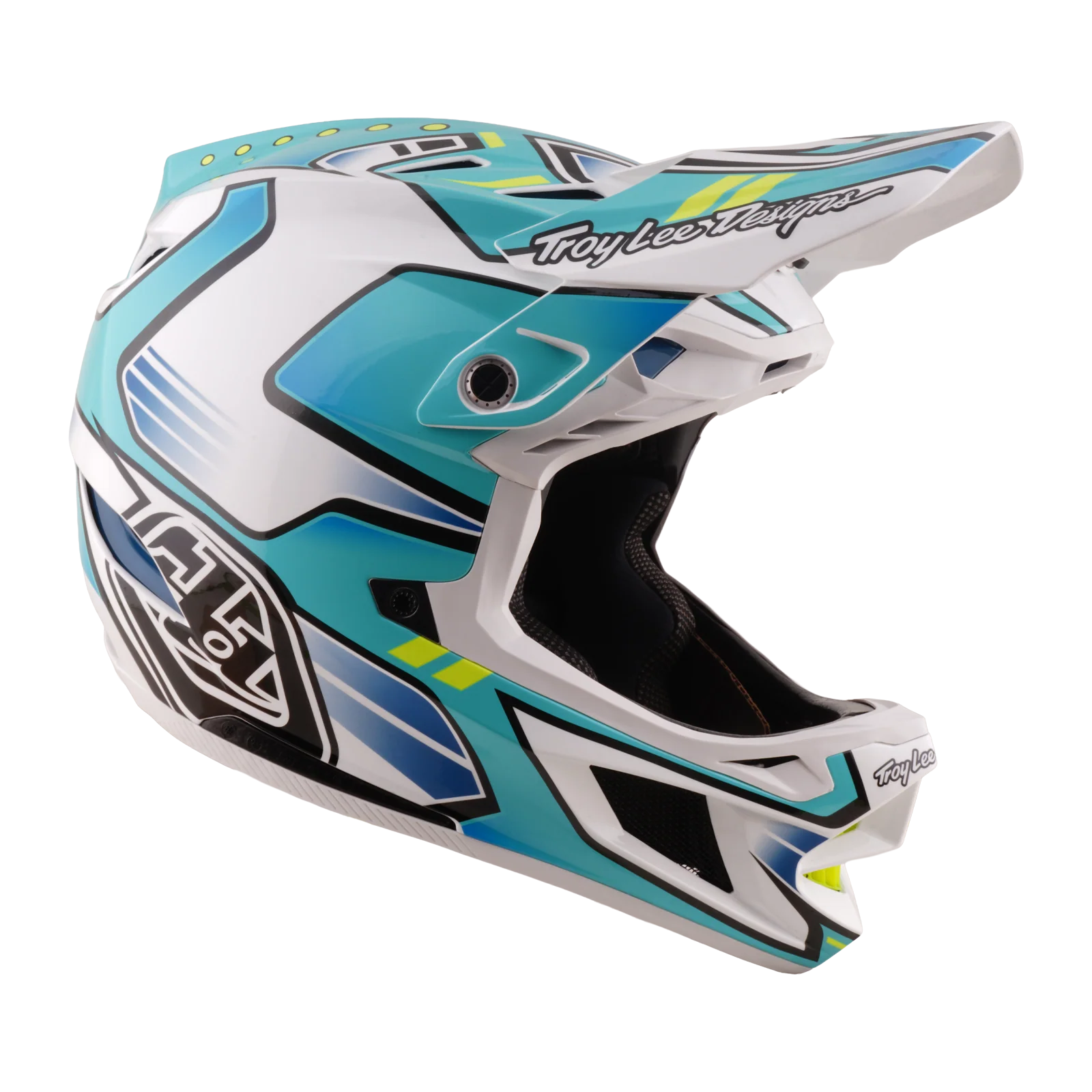 Kask MTB TROY LEE DESIGNS D4 COMPOSITE MIPS CREST REAL Green - Image 2