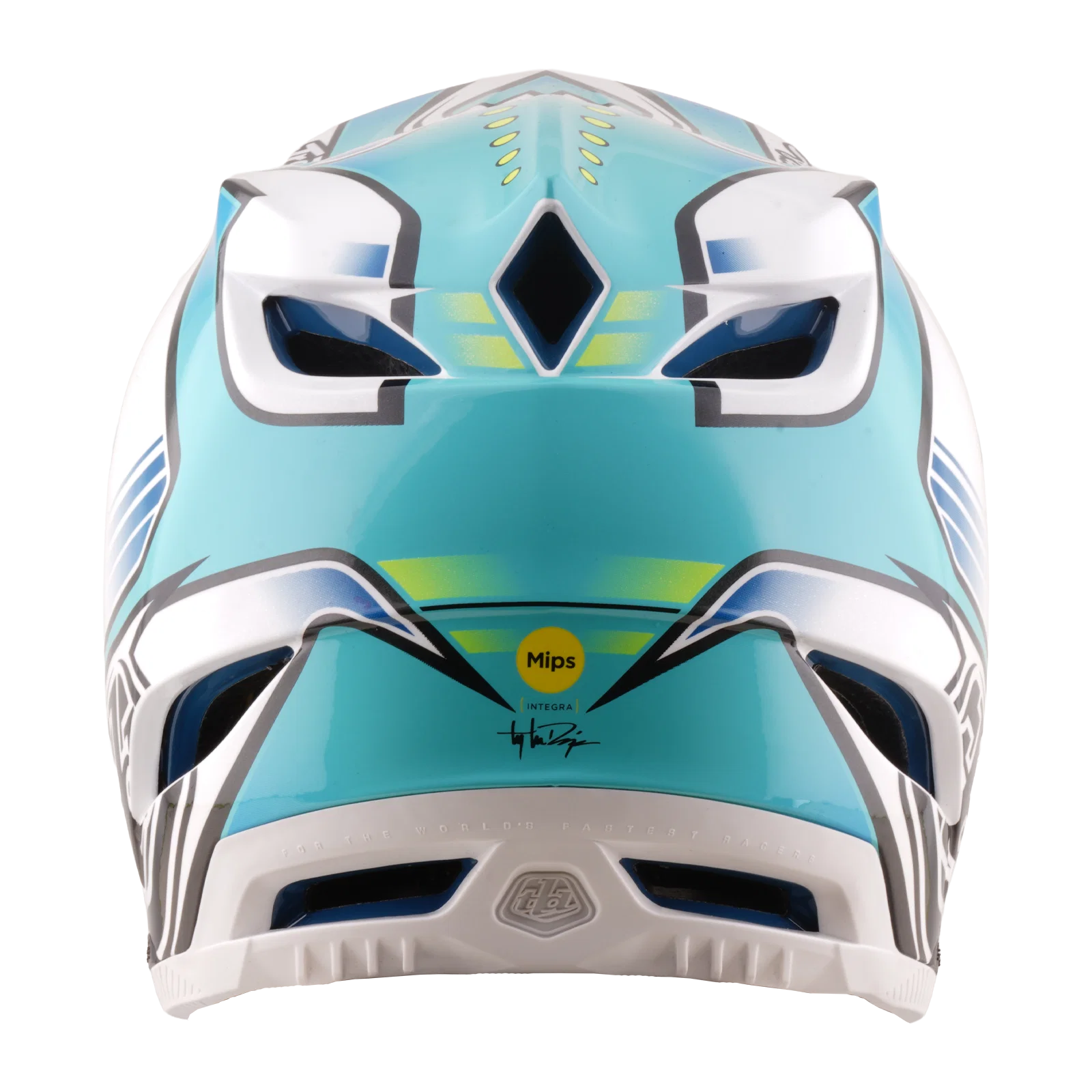 Kask MTB TROY LEE DESIGNS D4 COMPOSITE MIPS CREST REAL Green - Image 4