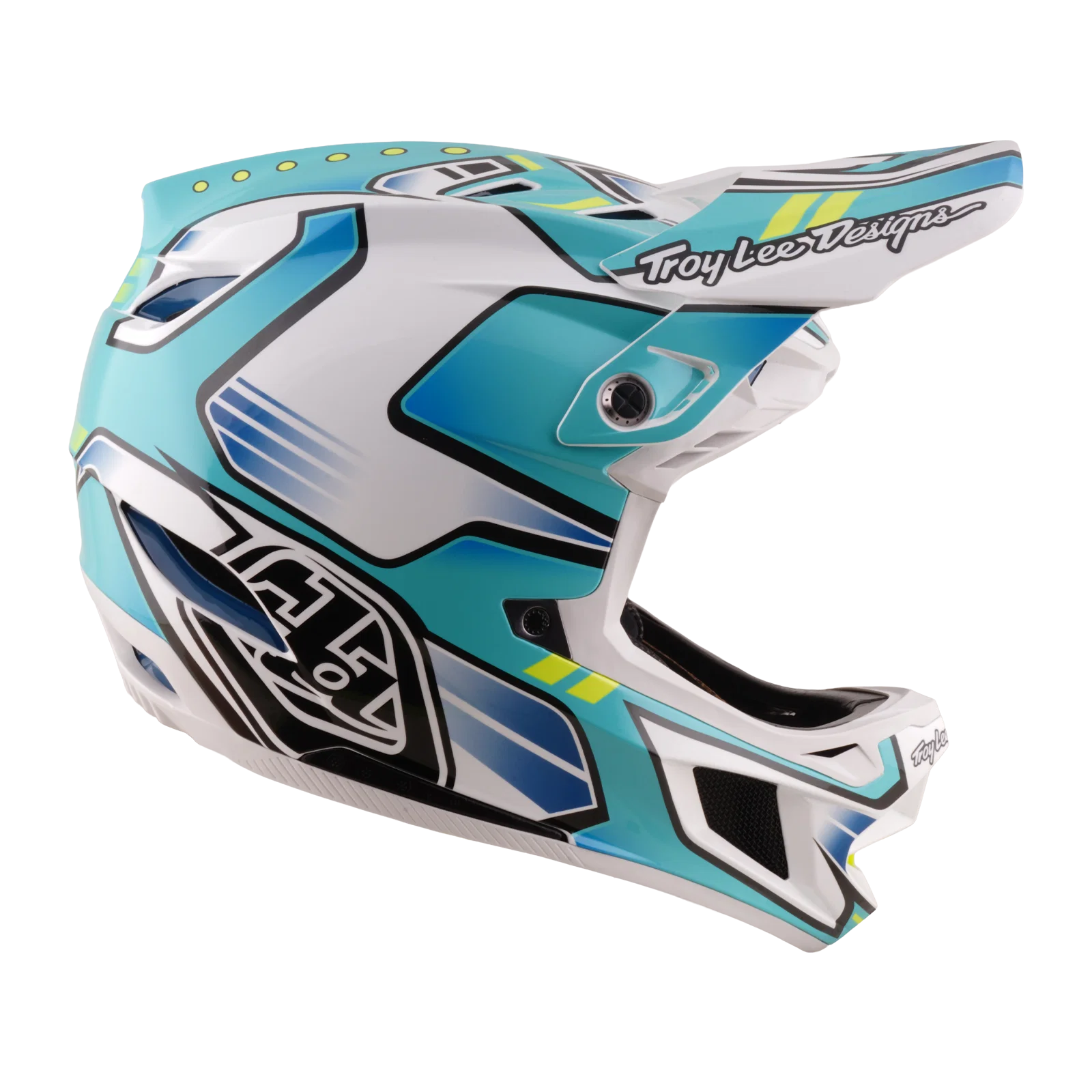 Kask MTB TROY LEE DESIGNS D4 COMPOSITE MIPS CREST REAL Green - Image 6