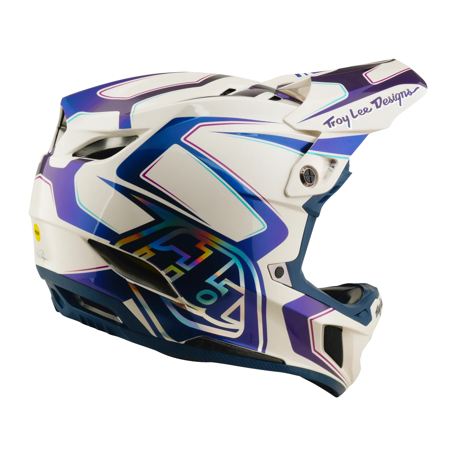 Kask MTB TROY LEE DESIGNS D4 COMPOSITE MIPS FLARED biały - Image 5
