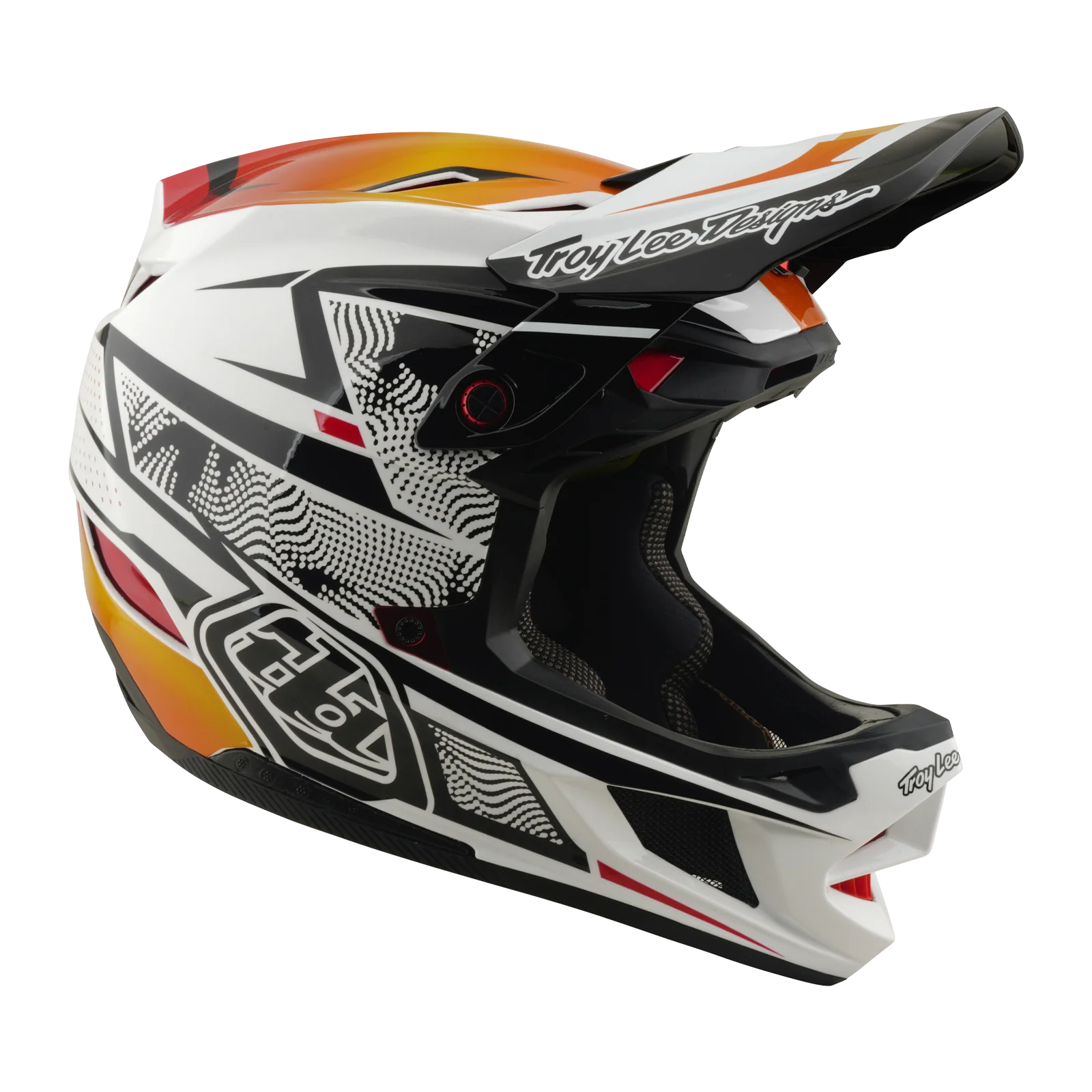 Kask MTB TROY LEE DESIGNS D4 COMPOSITE MIPS LINED UP biały - Image 2