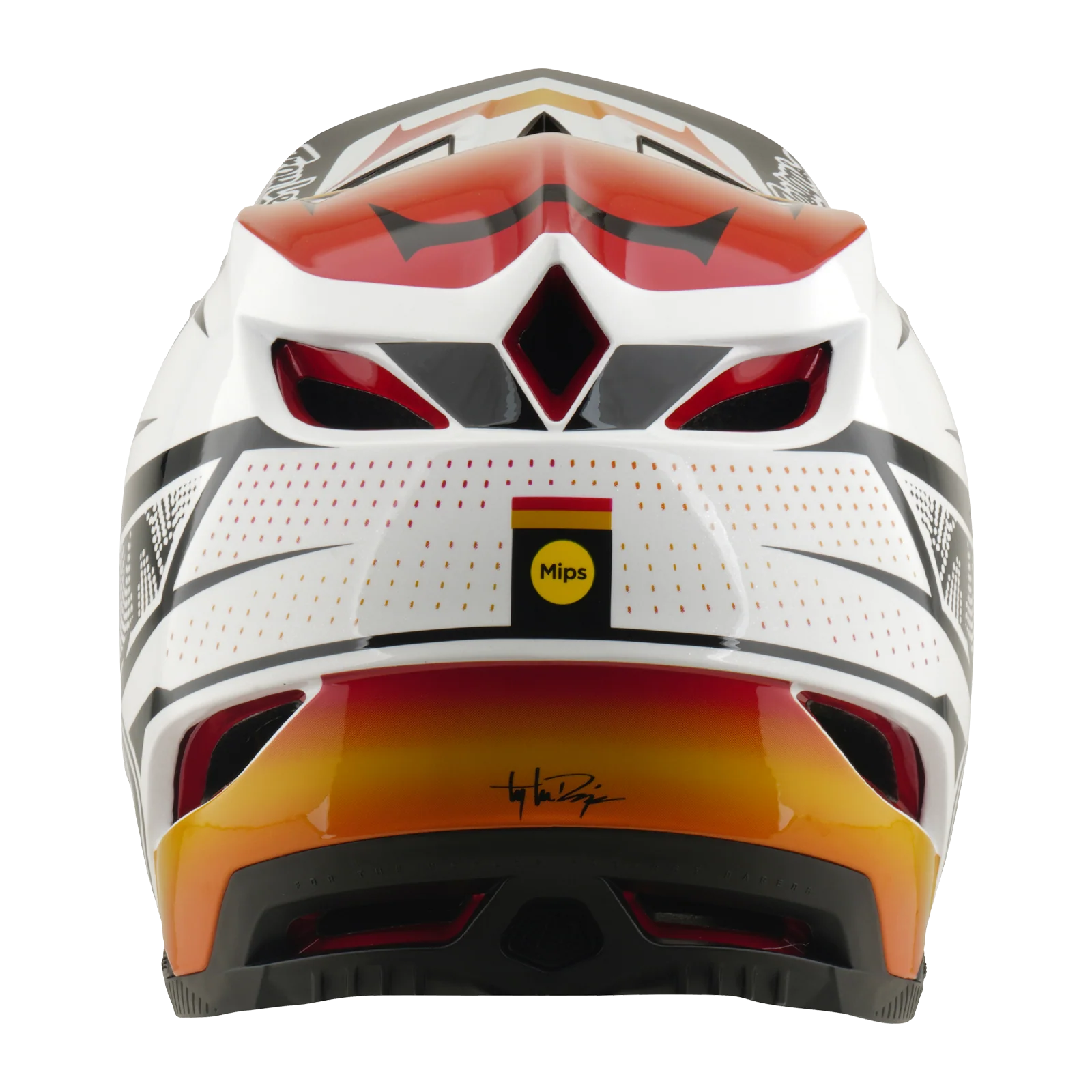 Kask MTB TROY LEE DESIGNS D4 COMPOSITE MIPS LINED UP biały - Image 4