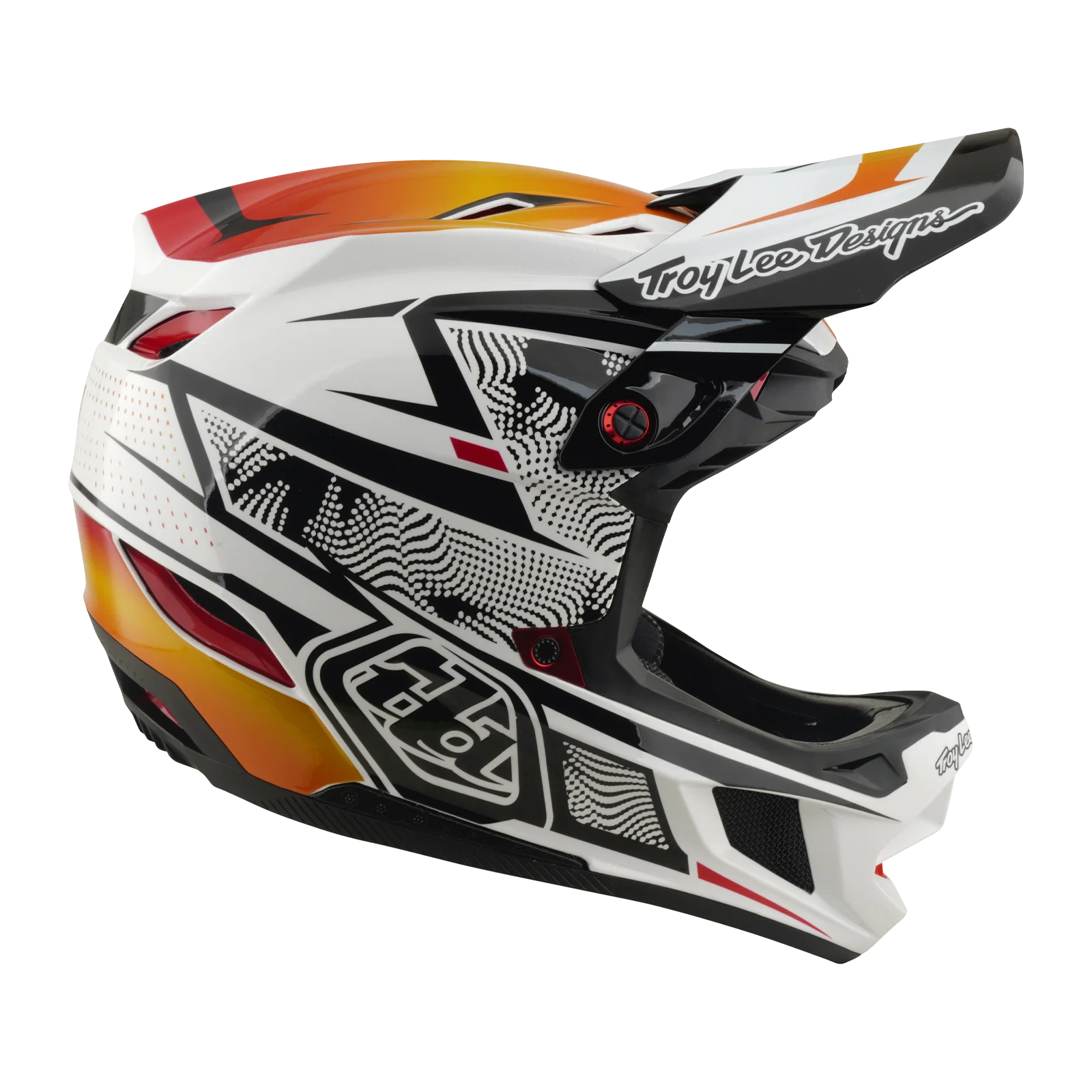 Kask MTB TROY LEE DESIGNS D4 COMPOSITE MIPS LINED UP biały - Image 6
