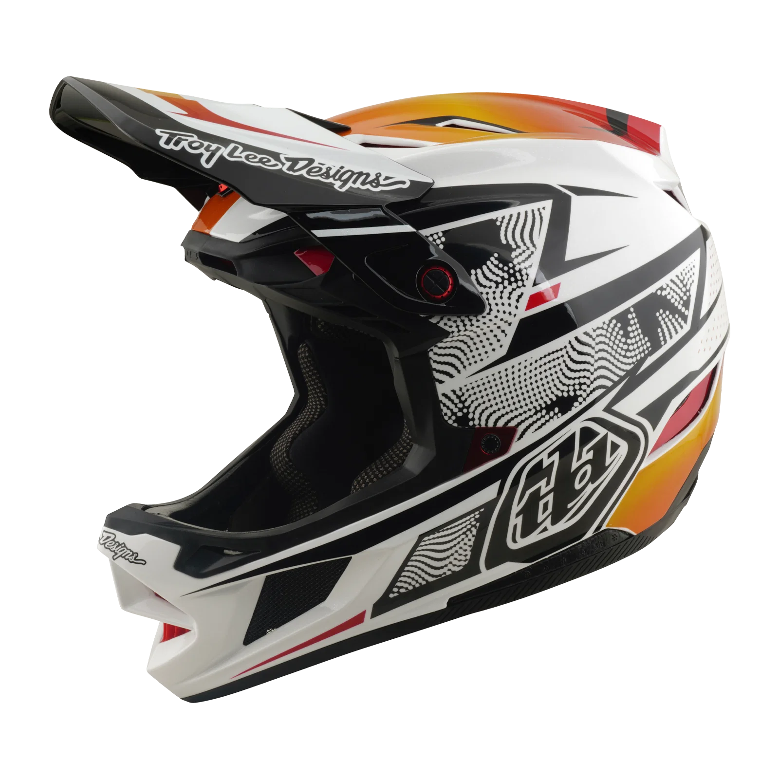 Kask MTB TROY LEE DESIGNS D4 COMPOSITE MIPS LINED UP biały - Image 7