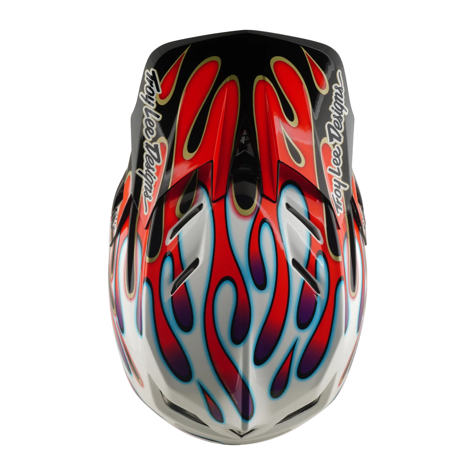 Kask MTB TROY LEE DESIGNS D4 COMPOSITE MIPS OVERSPRAY biały/czerwony - Image 8