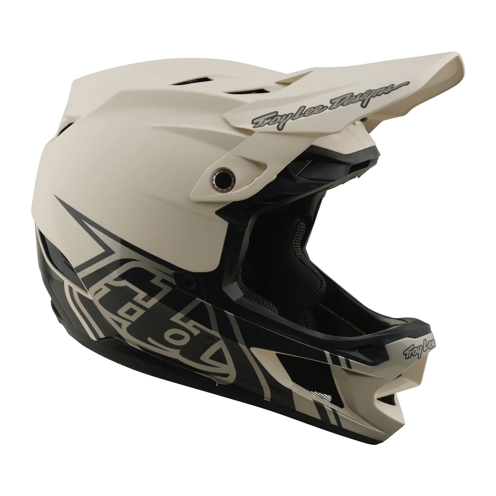 Kask MTB TROY LEE DESIGNS D4 COMPOSITE MIPS STEALTH PUMICE biały - Image 2