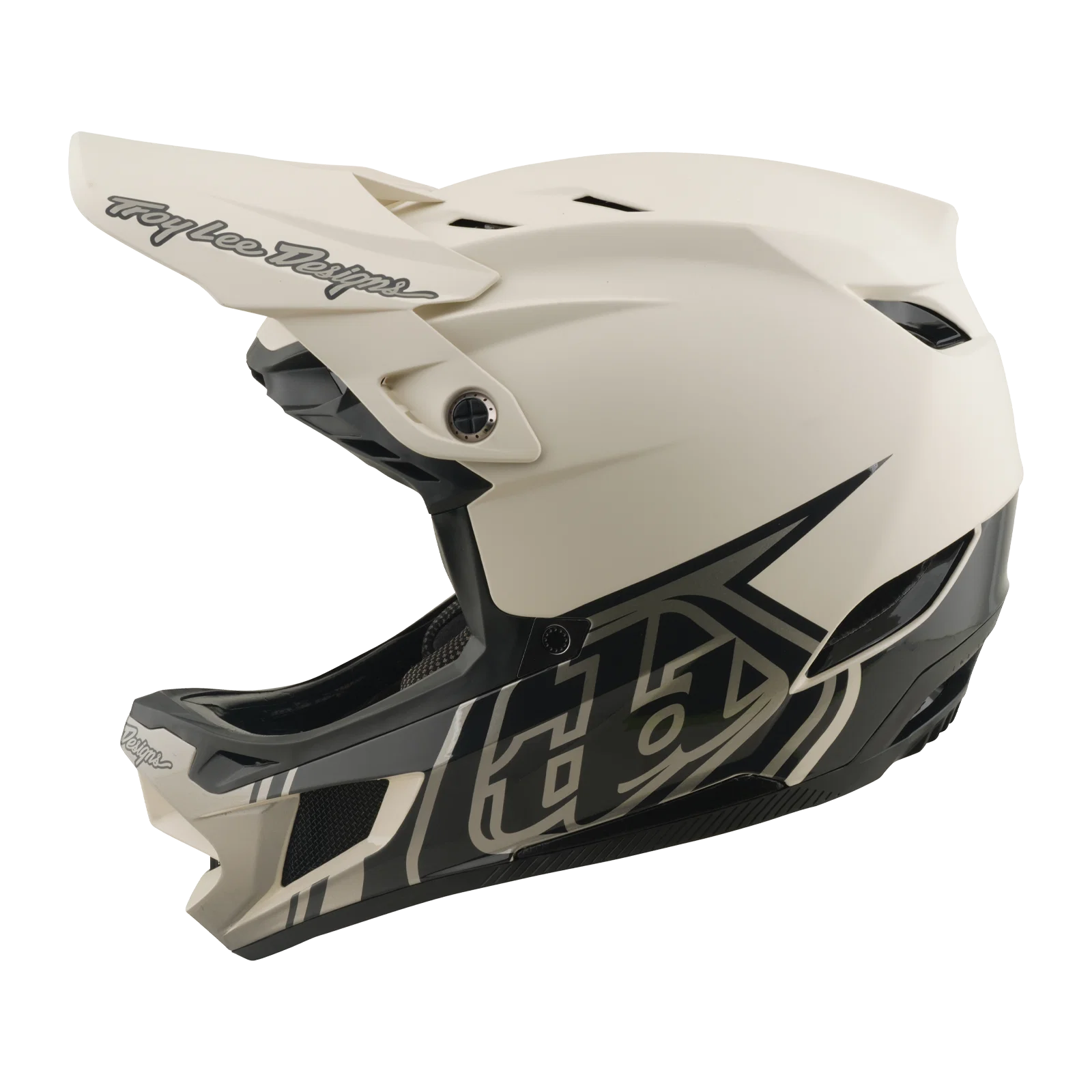Kask MTB TROY LEE DESIGNS D4 COMPOSITE MIPS STEALTH PUMICE biały - Image 3