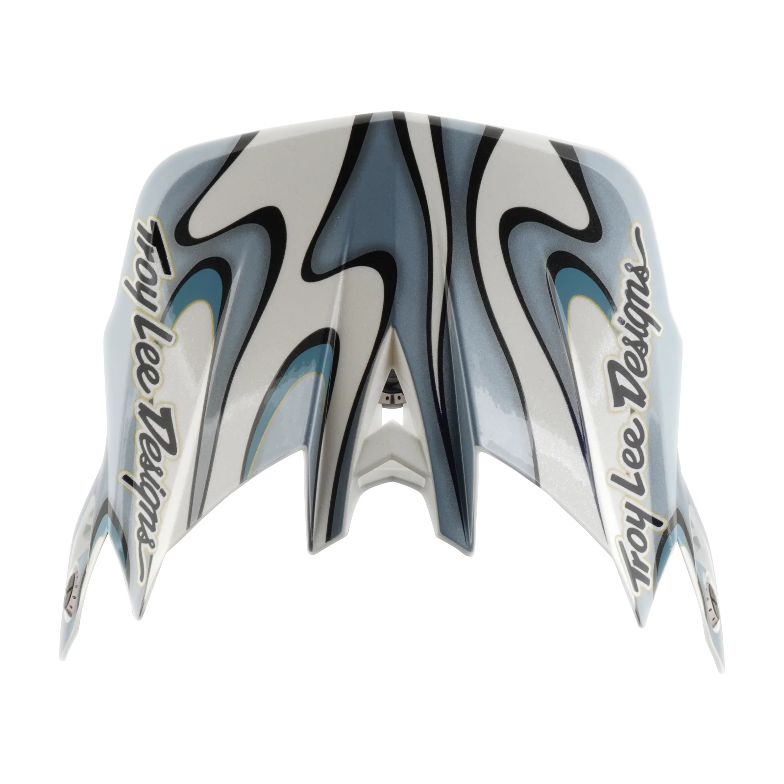 Kask MTB TROY LEE DESIGNS D4 COMPOSITE MIPS TORCHED biały/srebrny - Image 9