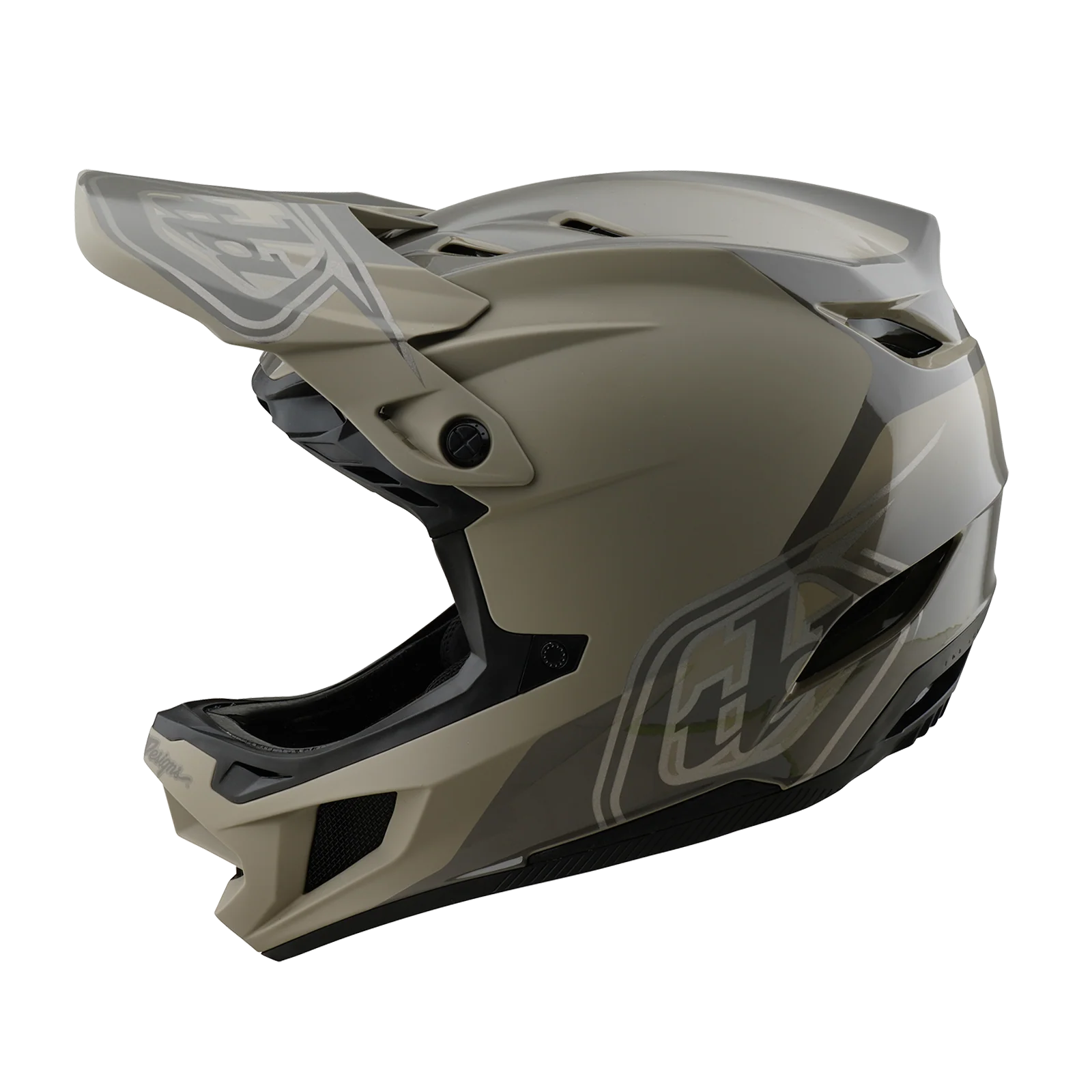 Kask MTB Troy Lee Design D4 POLYACRYLITE MIPS SHADOW Khaki - Image 2