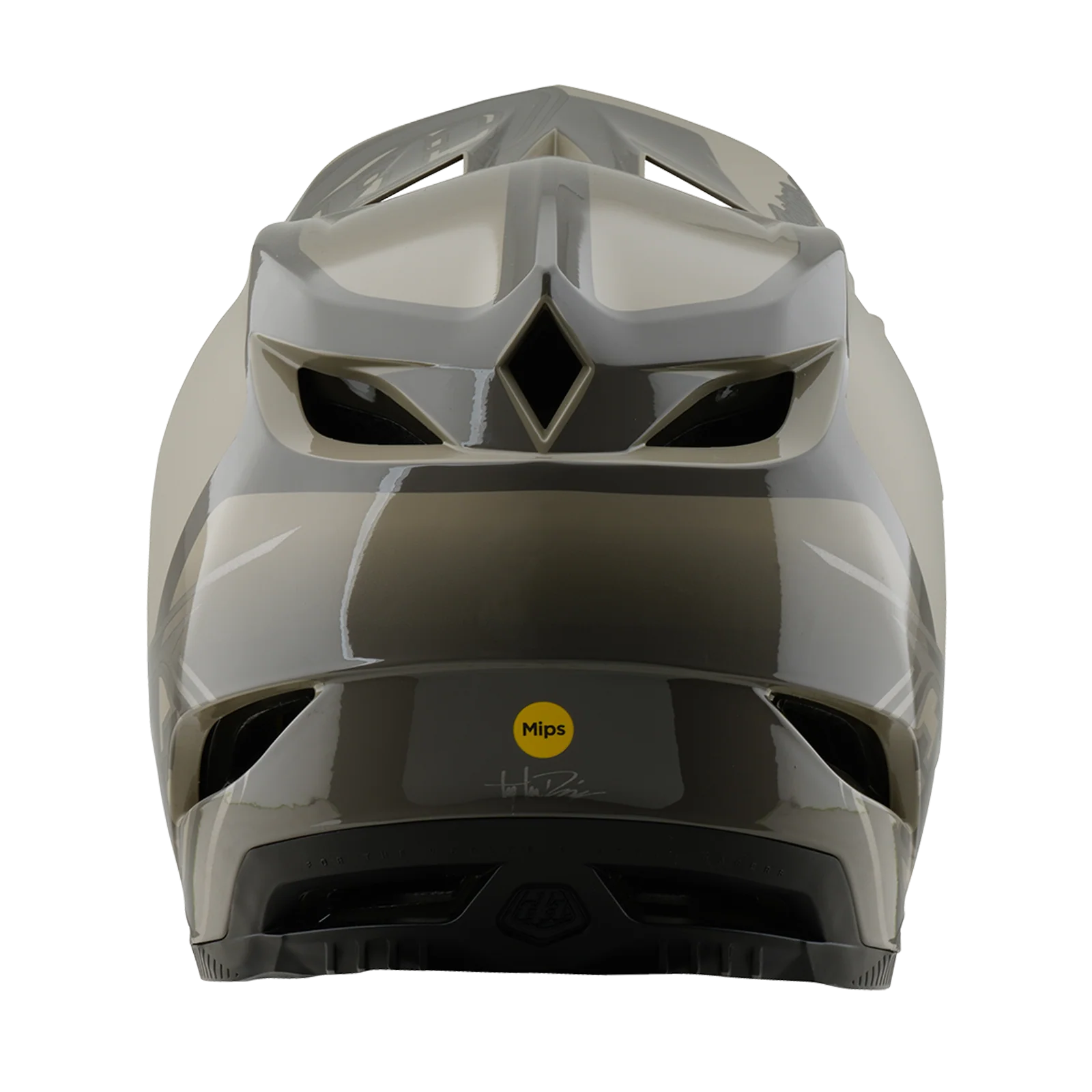 Kask MTB Troy Lee Design D4 POLYACRYLITE MIPS SHADOW Khaki - Image 7