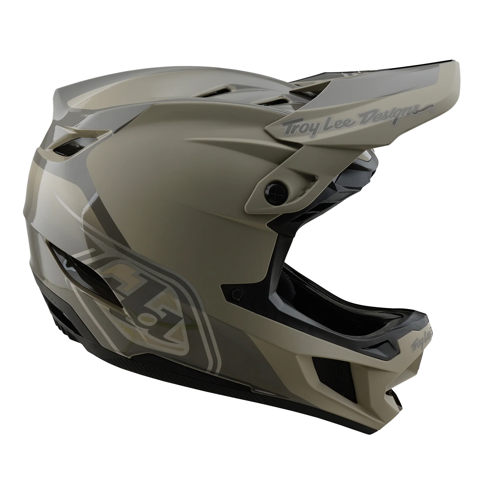 Kask MTB Troy Lee Design D4 POLYACRYLITE MIPS SHADOW Khaki - Image 8