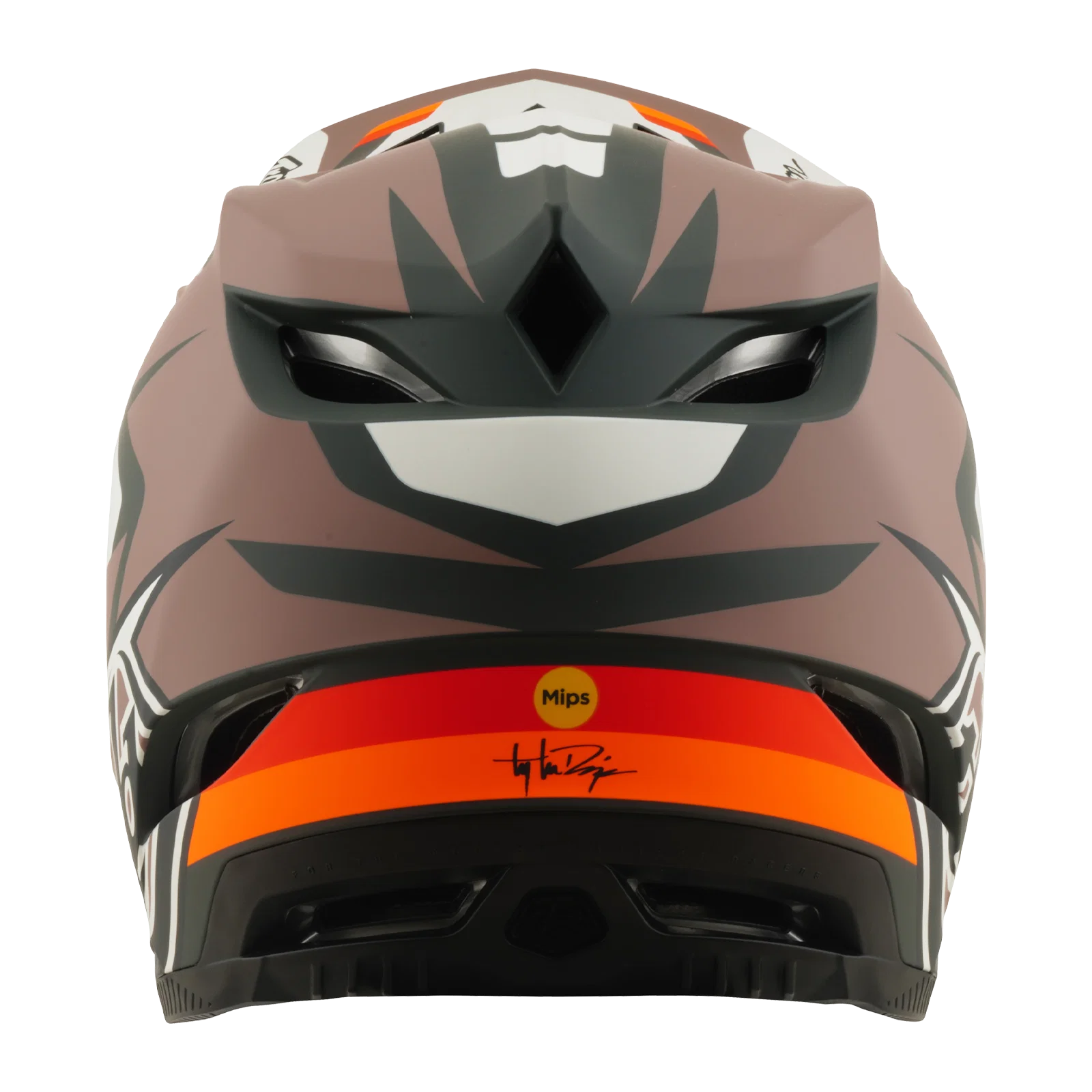 Kask MTB TROY LEE DESIGNS D4 POLYACRYLITE MIPS ROAMER Clay - Image 4