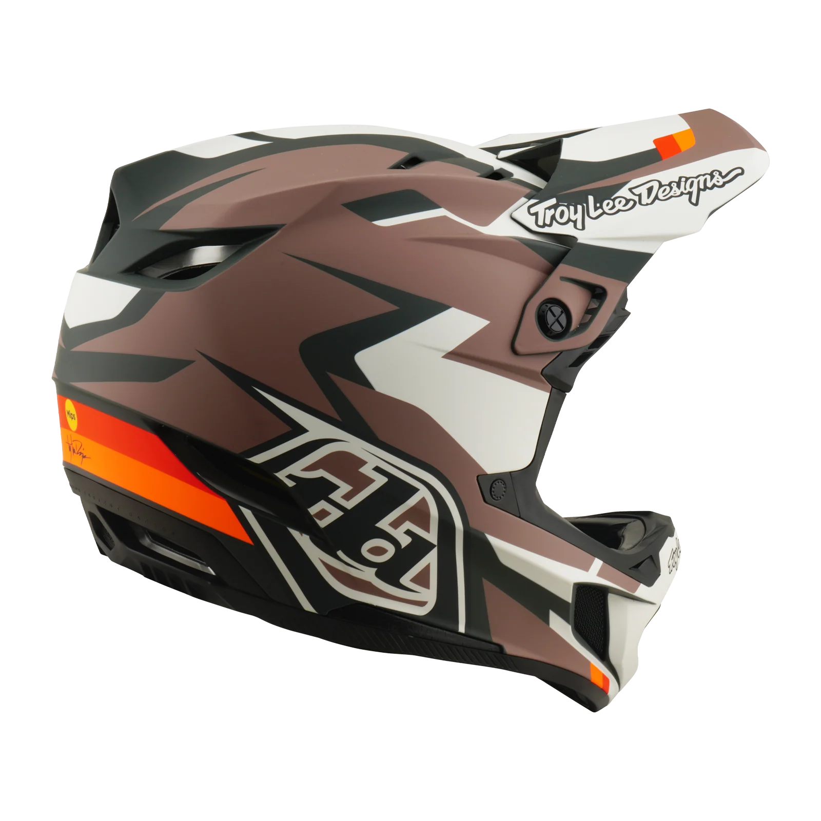 Kask MTB TROY LEE DESIGNS D4 POLYACRYLITE MIPS ROAMER Clay - Image 5