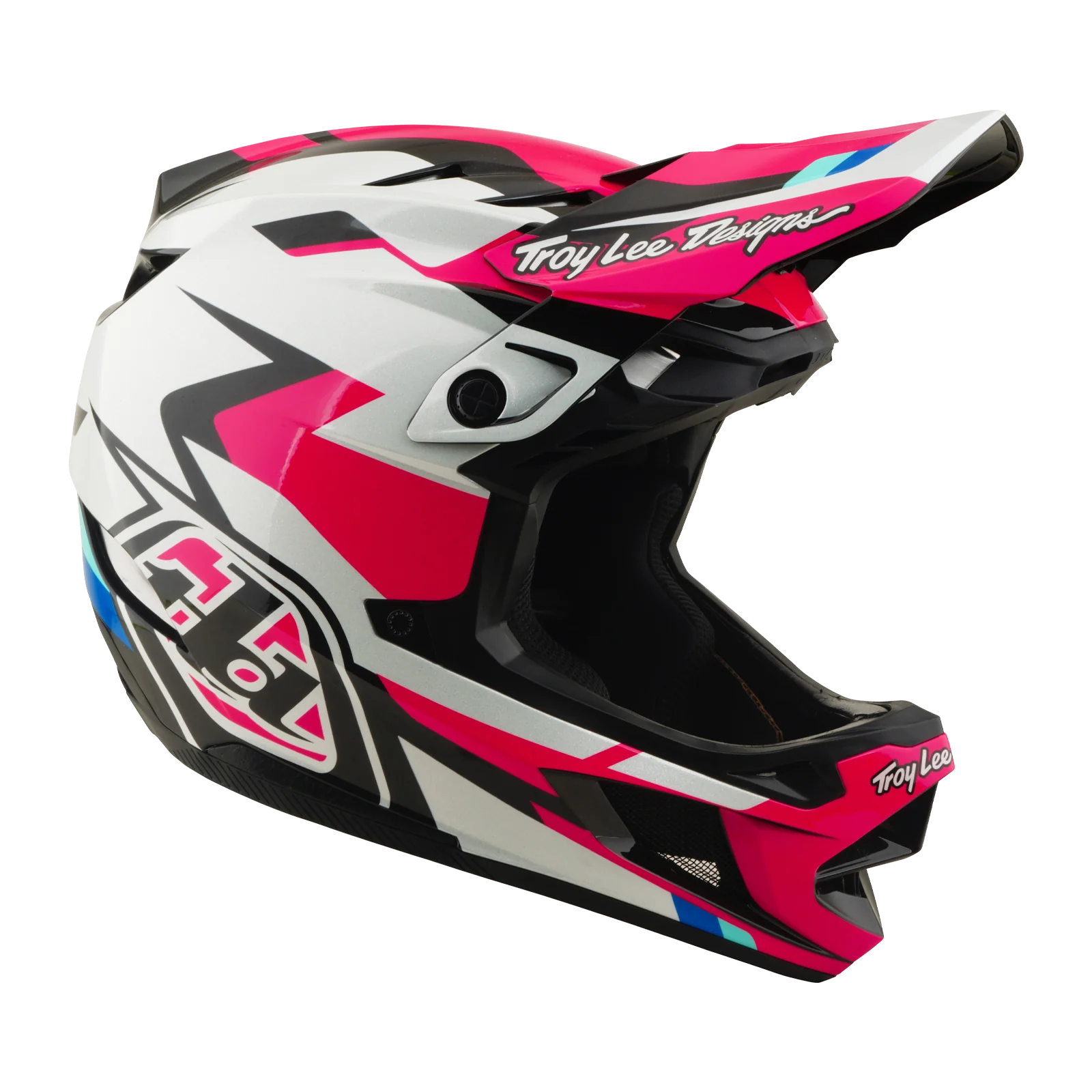 Kask MTB TROY LEE DESIGNS D4 POLYACRYLITE MIPS ROAMER Magenta - Image 2