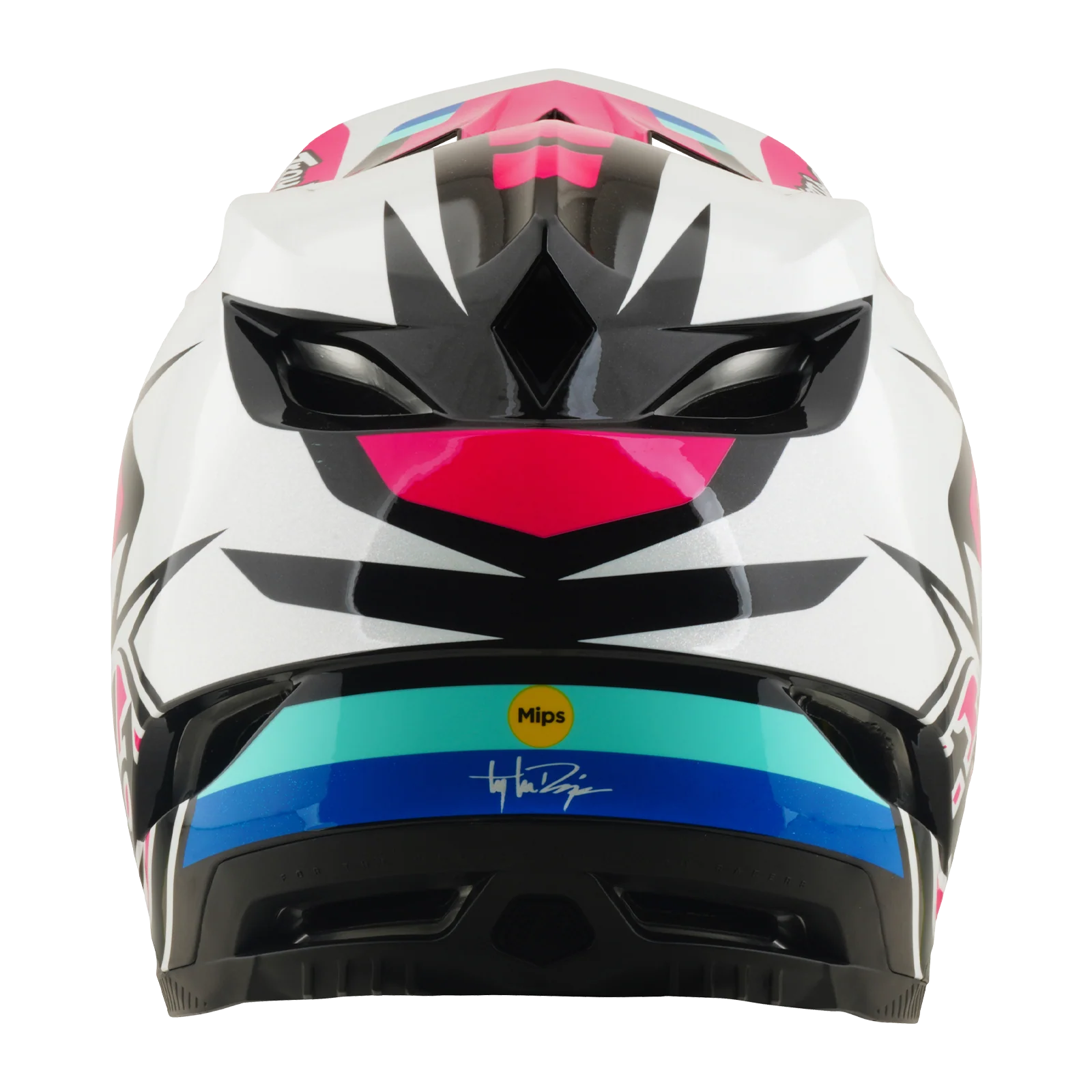 Kask MTB TROY LEE DESIGNS D4 POLYACRYLITE MIPS ROAMER Magenta - Image 4