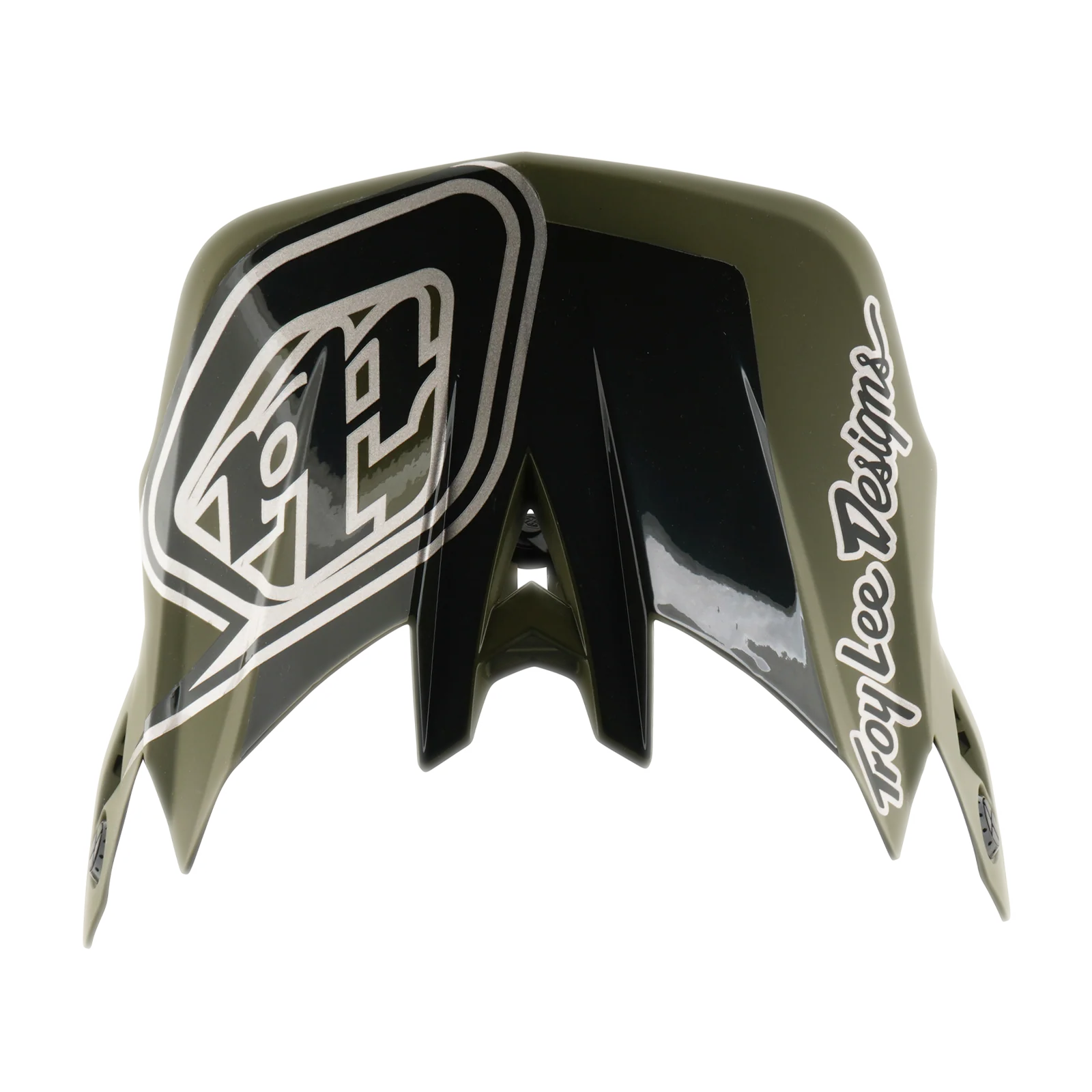 Kask MTB TROY LEE DESIGNS D4 POLYACRYLITE MIPS SHADOW BEETLE Khaki - Image 9