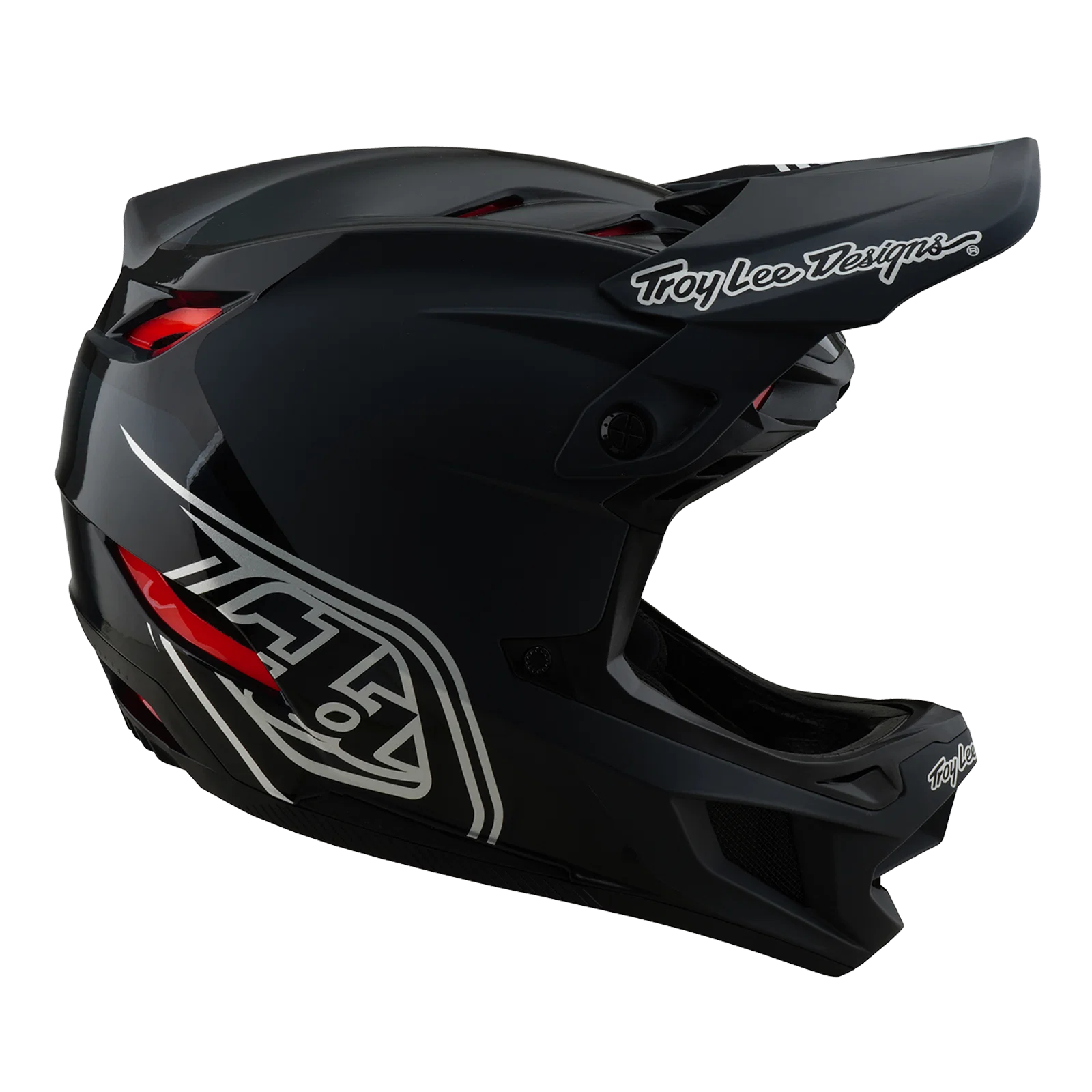 Kask MTB TROY LEE DESIGNS D4 POLYACRYLITE MIPS SHADOW czarny - Image 6