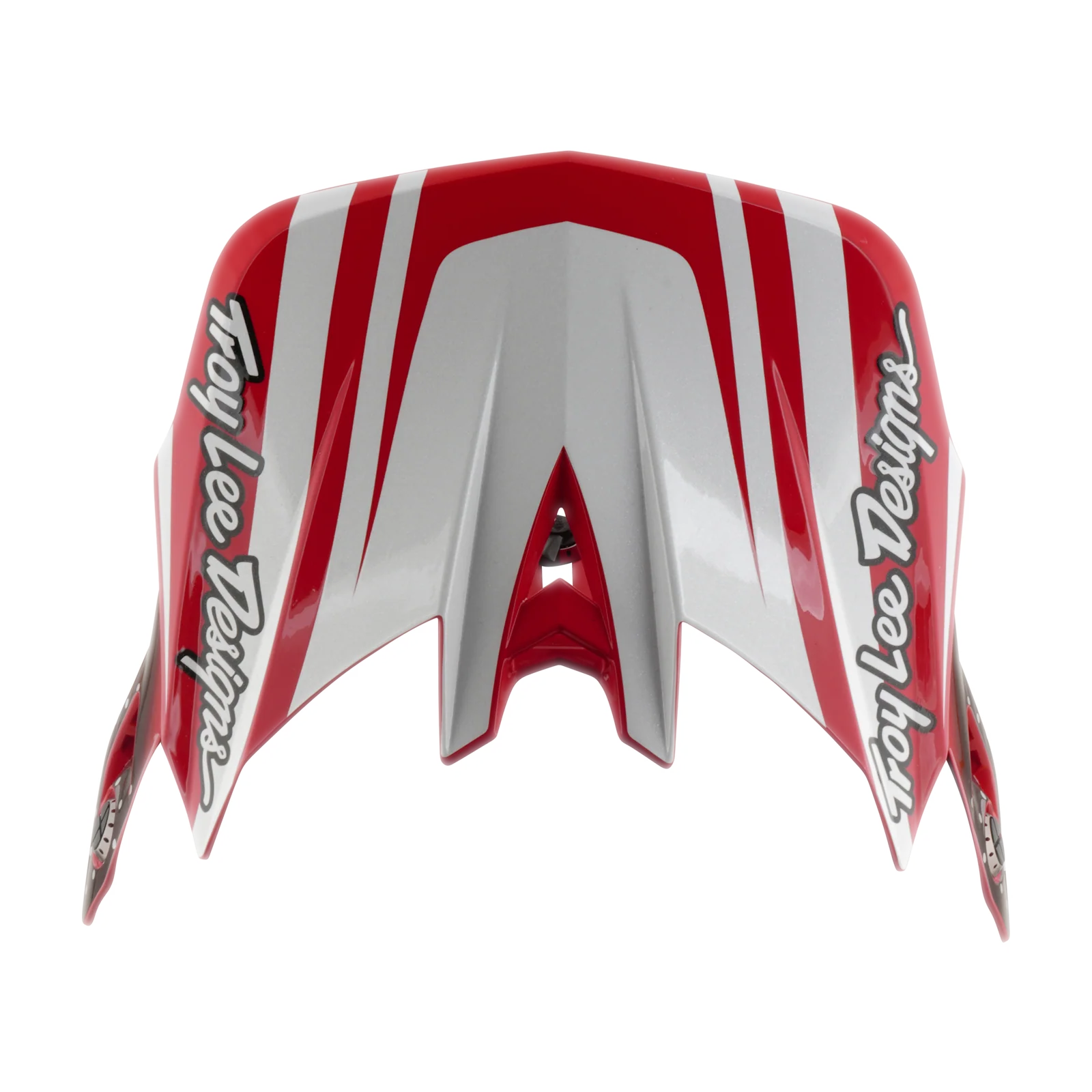 Kask MTB TROY LEE DESIGNS D4 POLYACRYLITE MIPS THE LINE czerwony/biały - Image 9