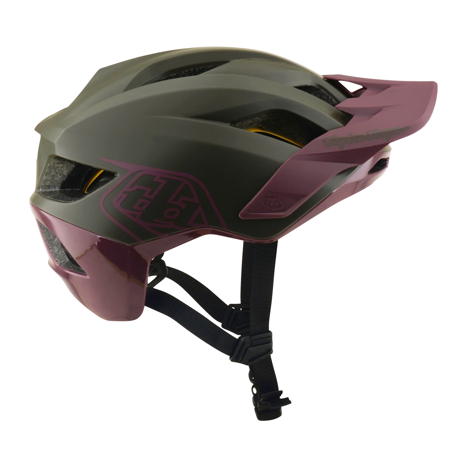 Kask MTB TROY LEE DESIGNS FLOWLINE POINT MIPS Grey/Prune - Image 2