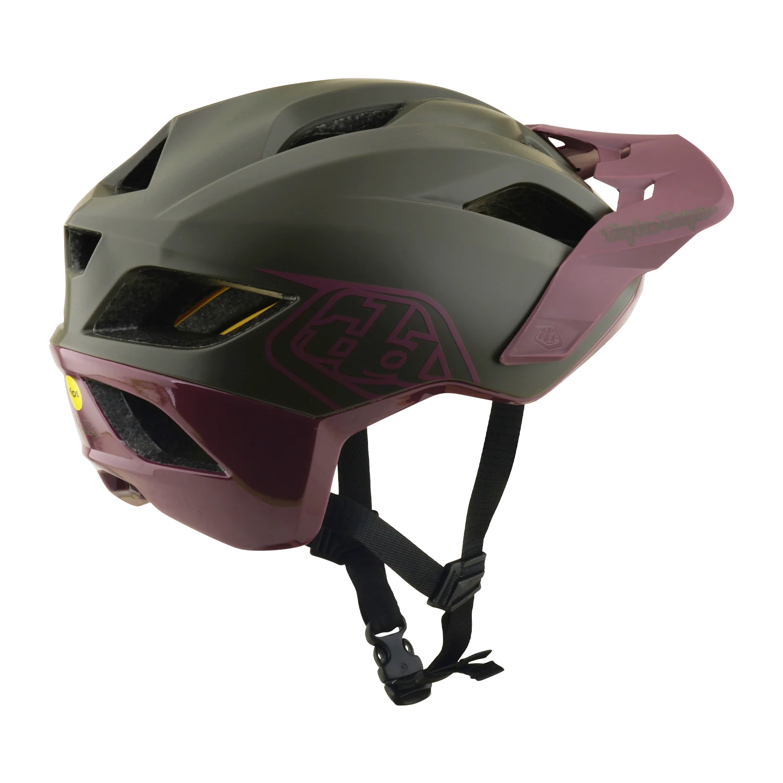 Kask MTB TROY LEE DESIGNS FLOWLINE POINT MIPS Grey/Prune - Image 5