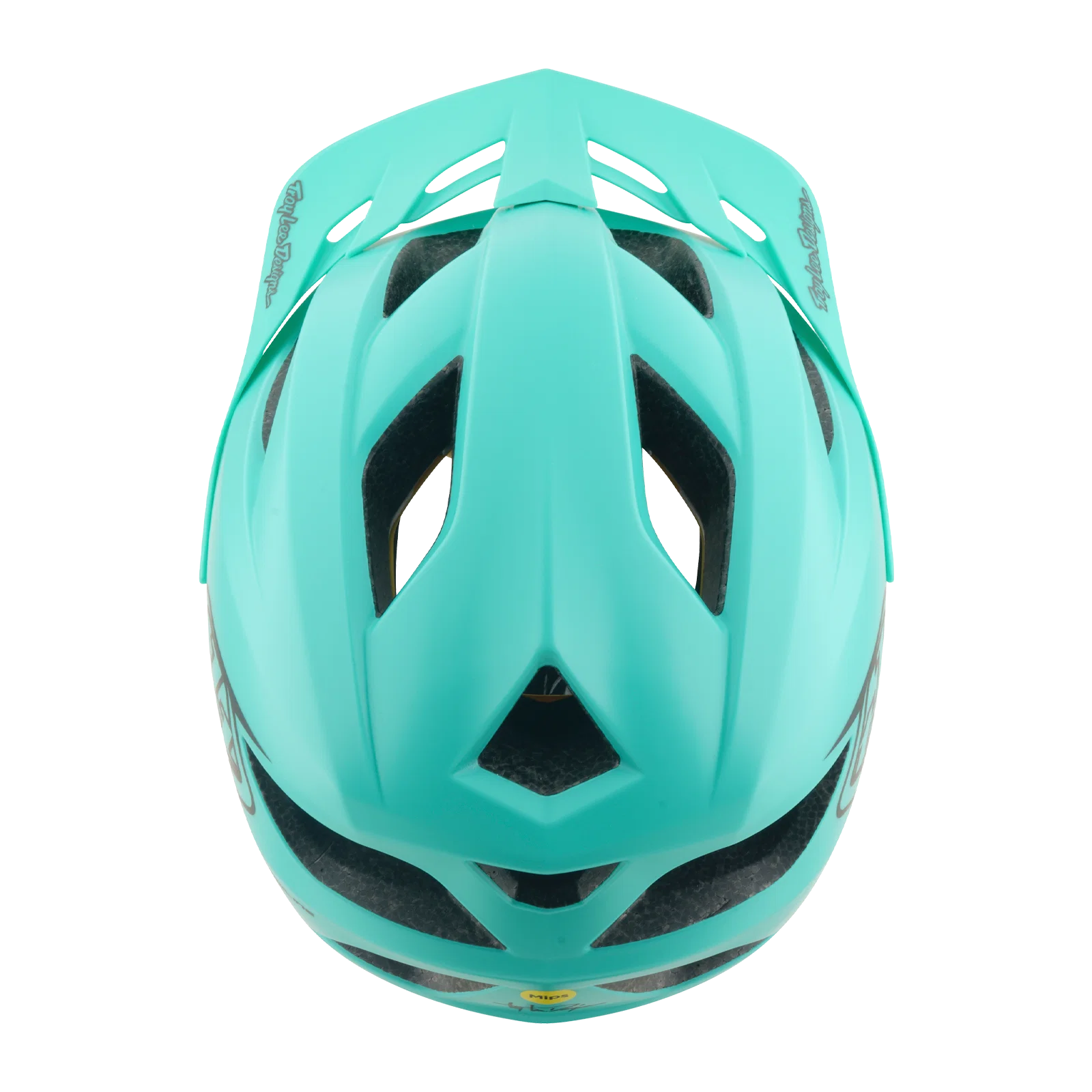 Kask MTB TROY LEE DESIGNS FLOWLINE POINT MIPS Junior Charcoal/Green - Image 8