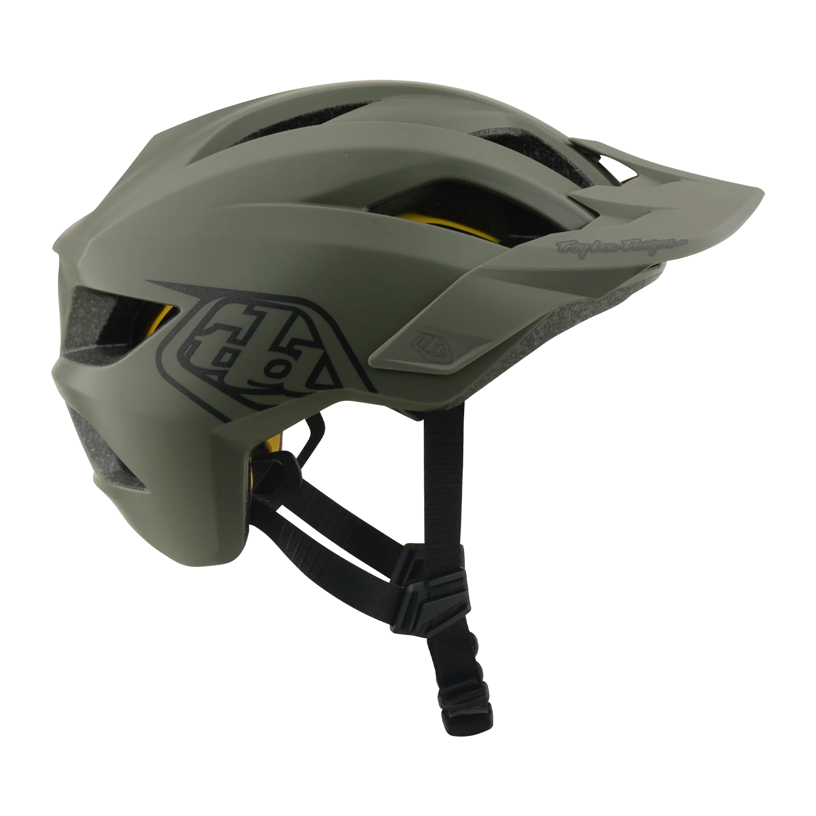 Kask MTB TROY LEE DESIGNS FLOWLINE POINT MIPS Junior Khaki - Image 3