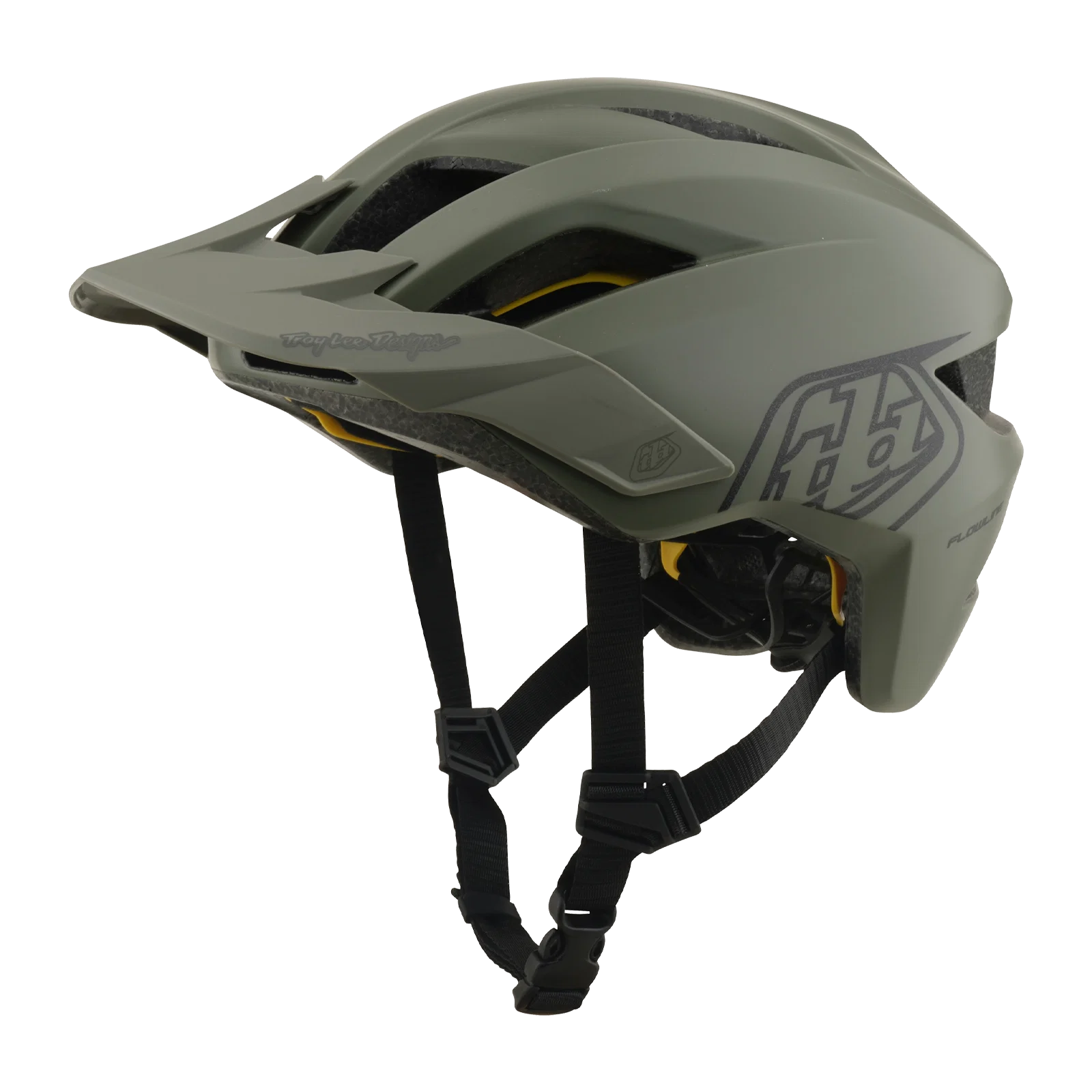 Kask MTB TROY LEE DESIGNS FLOWLINE POINT MIPS Junior Khaki - Image 5
