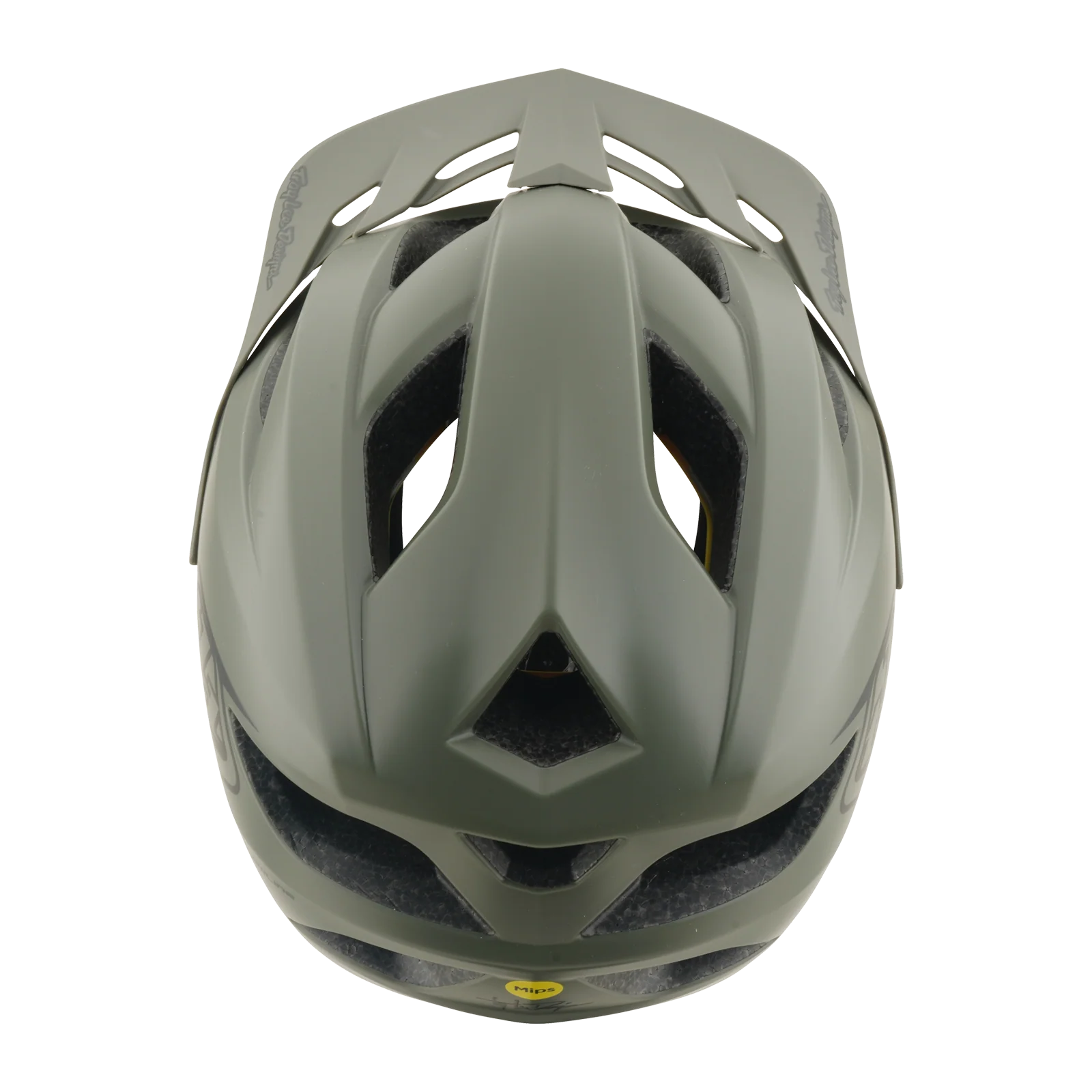 Kask MTB TROY LEE DESIGNS FLOWLINE POINT MIPS Junior Khaki - Image 8
