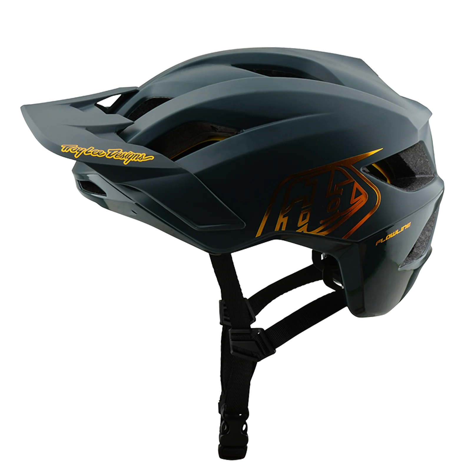 Kask MTB TROY LEE DESIGNS FLOWLINE POINT MIPS szary/żółty