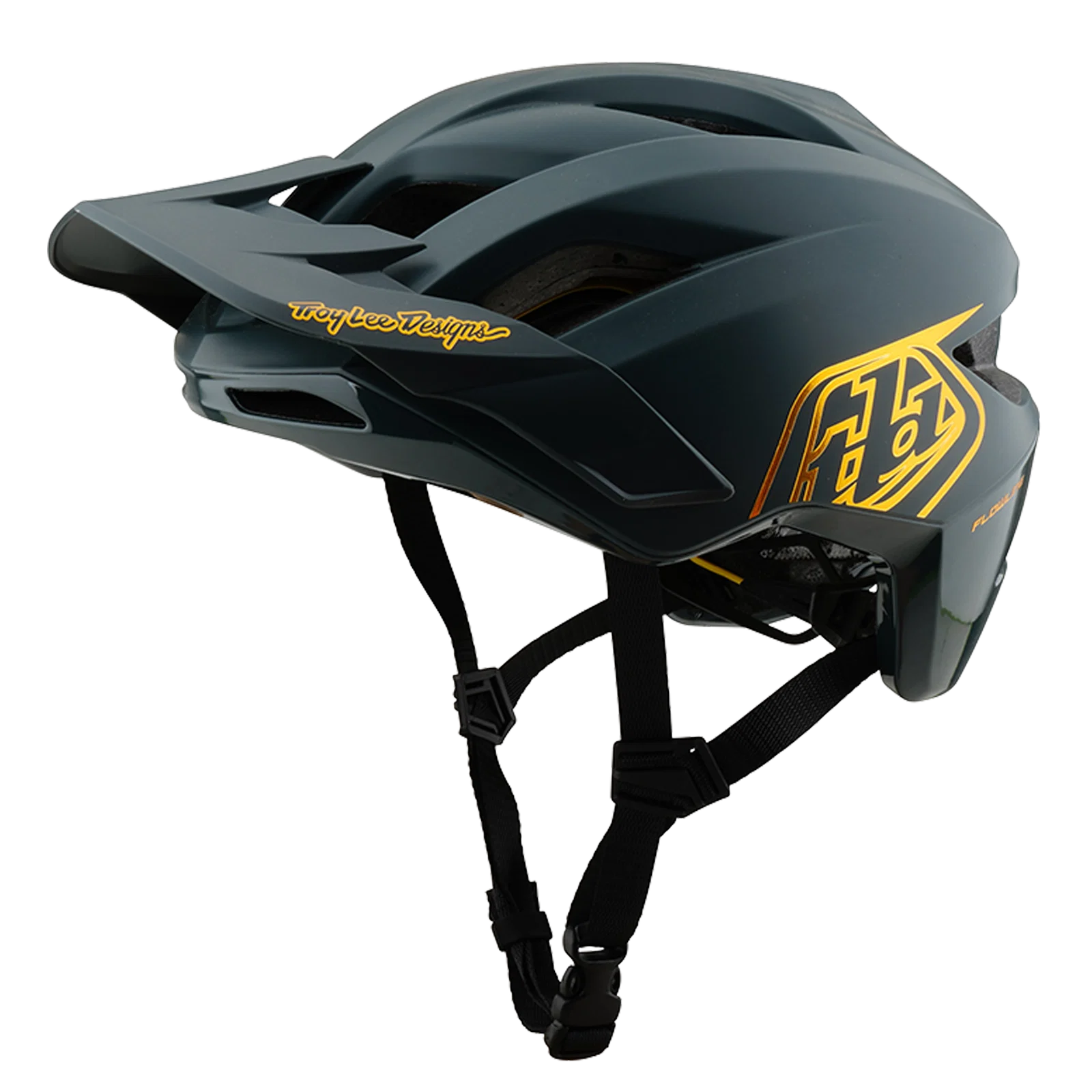 Kask MTB TROY LEE DESIGNS FLOWLINE POINT MIPS szary/żółty - Image 3