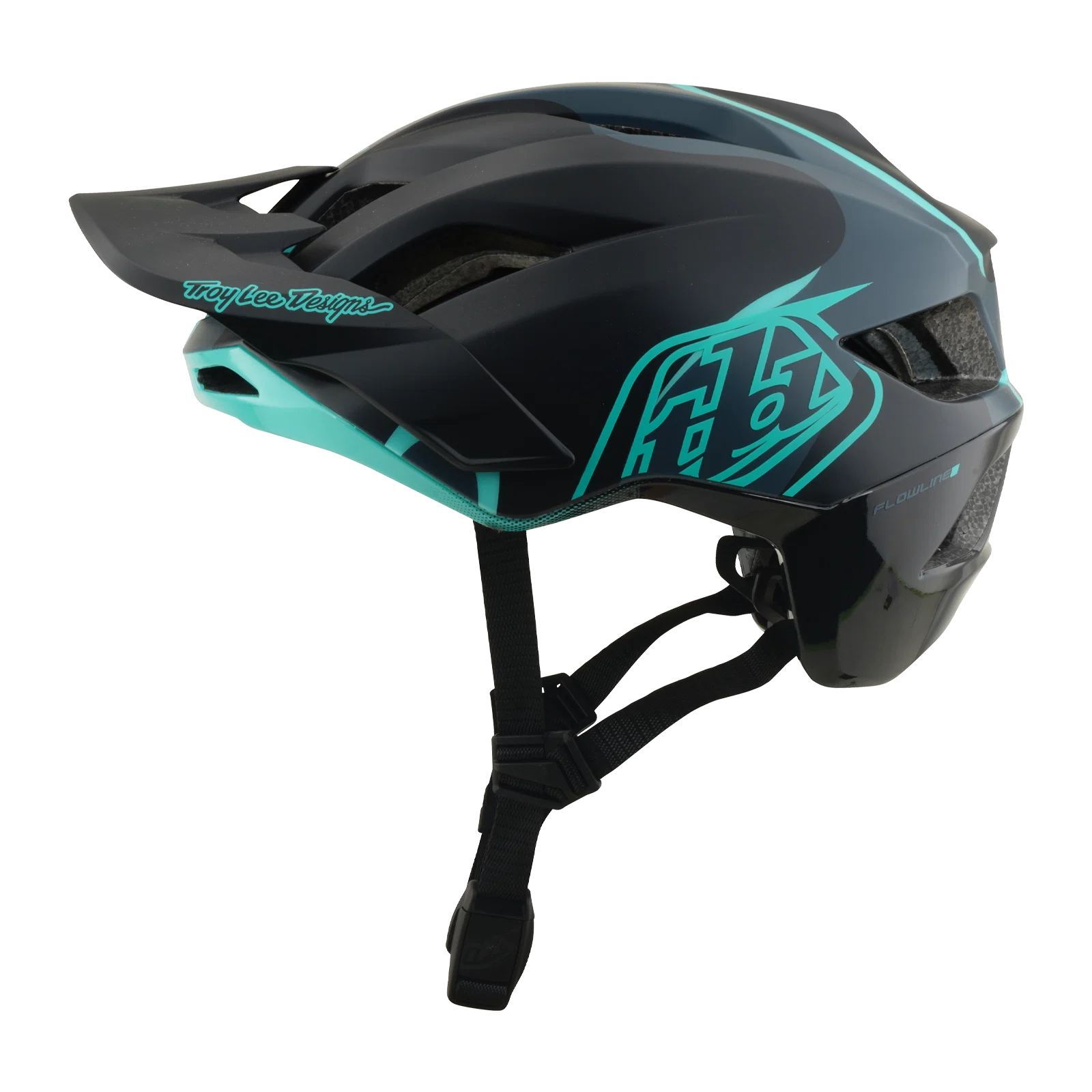 Kask MTB TROY LEE DESIGNS FLOWLINE SE MIPS BADGE Carbon/Blue