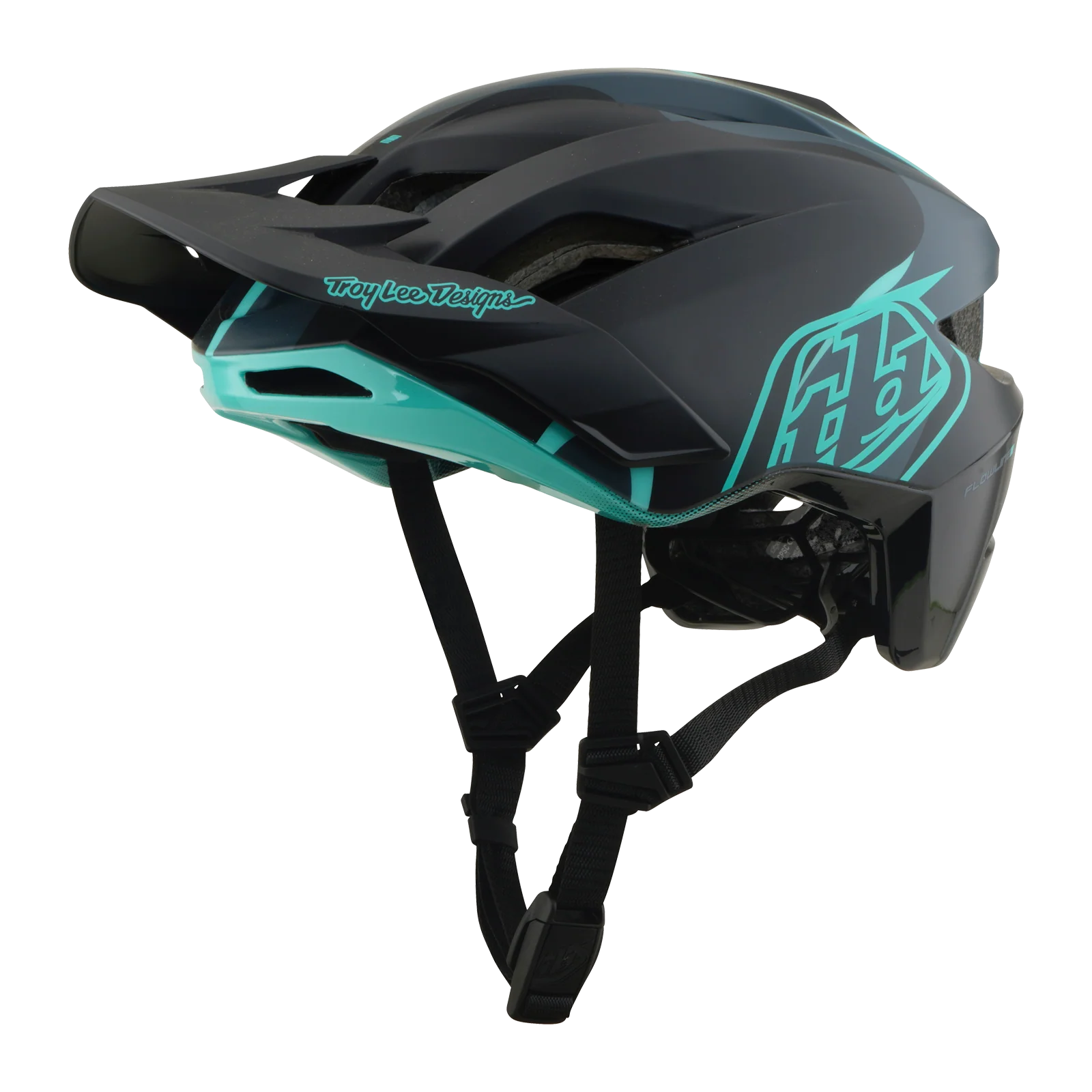Kask MTB TROY LEE DESIGNS FLOWLINE SE MIPS BADGE Carbon/Blue - Image 5