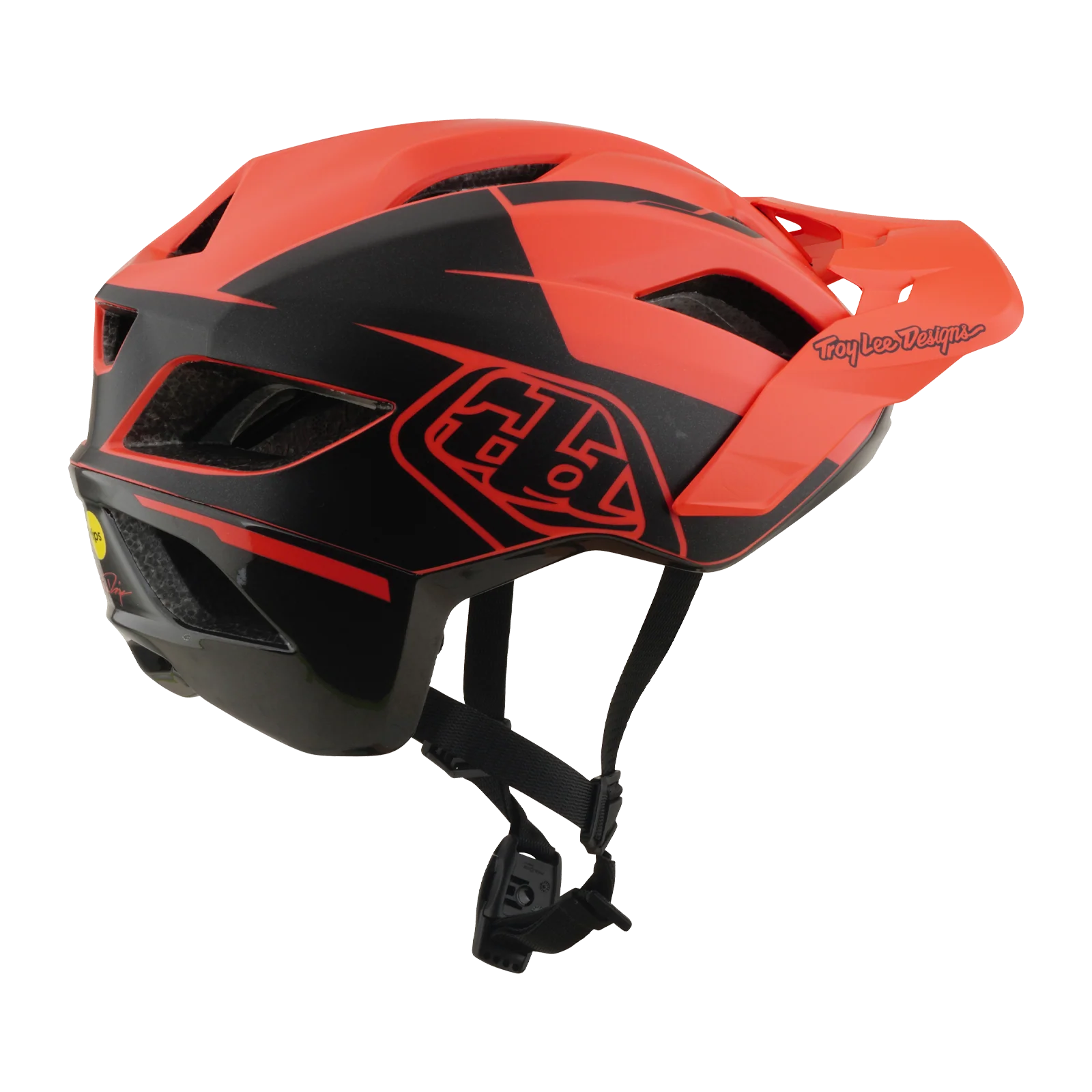 Kask MTB TROY LEE DESIGNS FLOWLINE SE MIPS HYDRO Coral/Charcoal - Image 2
