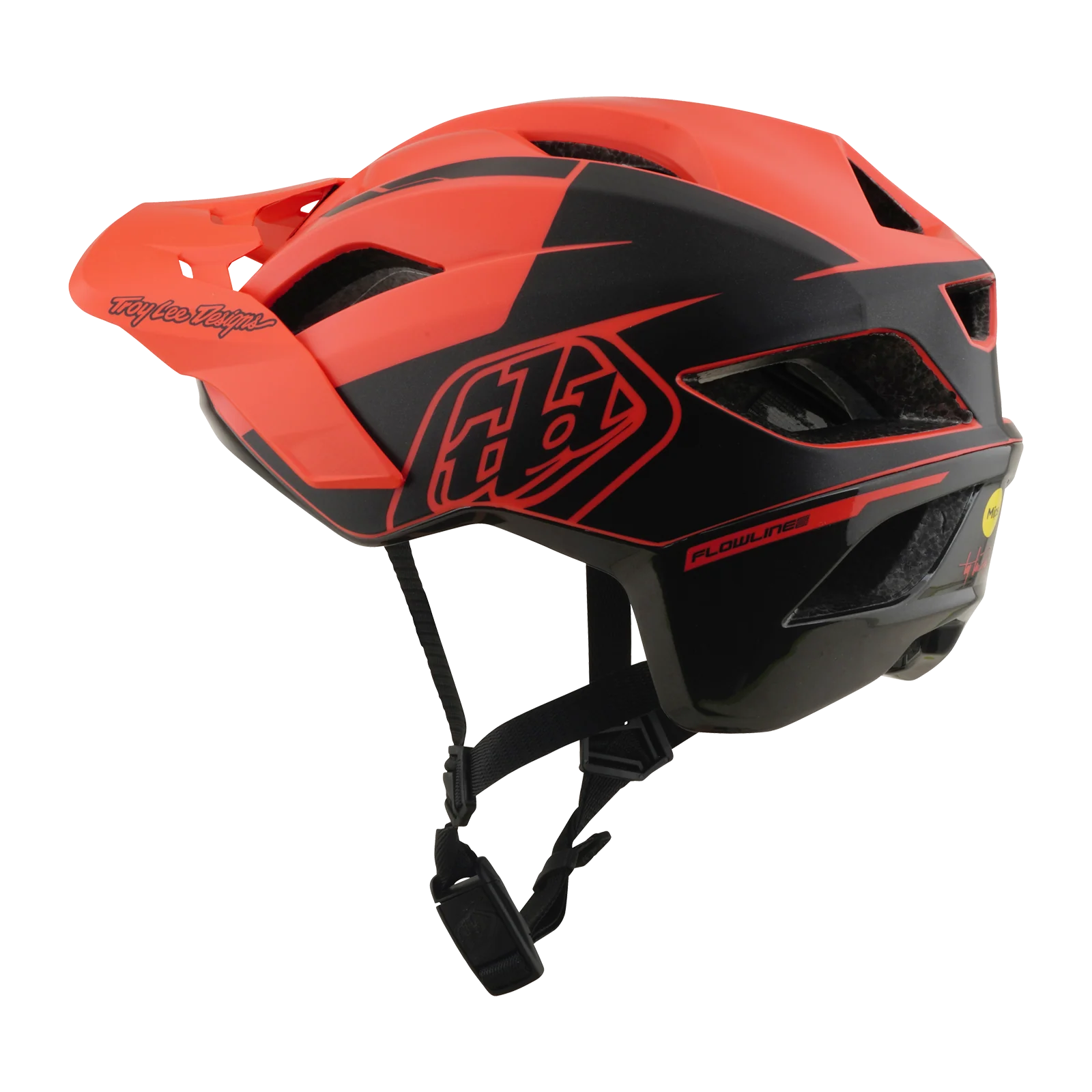 Kask MTB TROY LEE DESIGNS FLOWLINE SE MIPS HYDRO Coral/Charcoal - Image 3