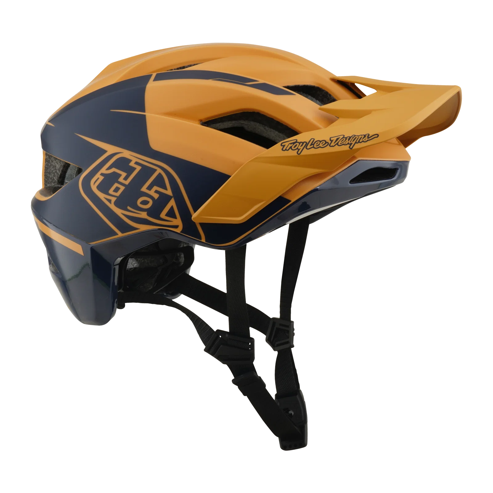 Kask MTB TROY LEE DESIGNS FLOWLINE SE MIPS HYDRO musztardowy/czarny - Image 2