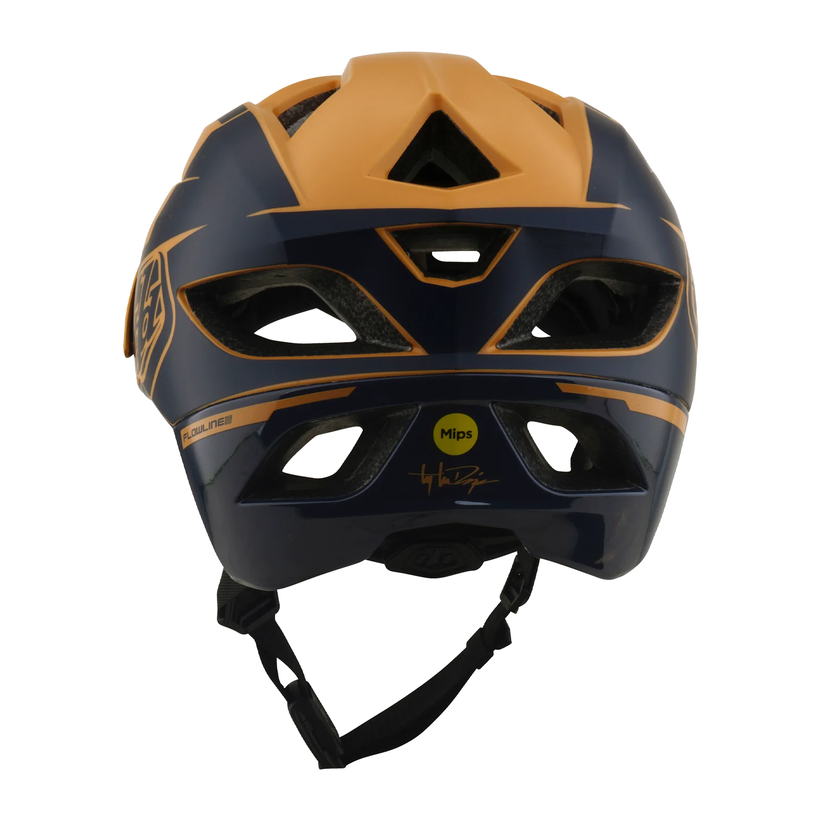 Kask MTB TROY LEE DESIGNS FLOWLINE SE MIPS HYDRO musztardowy/czarny - Image 8