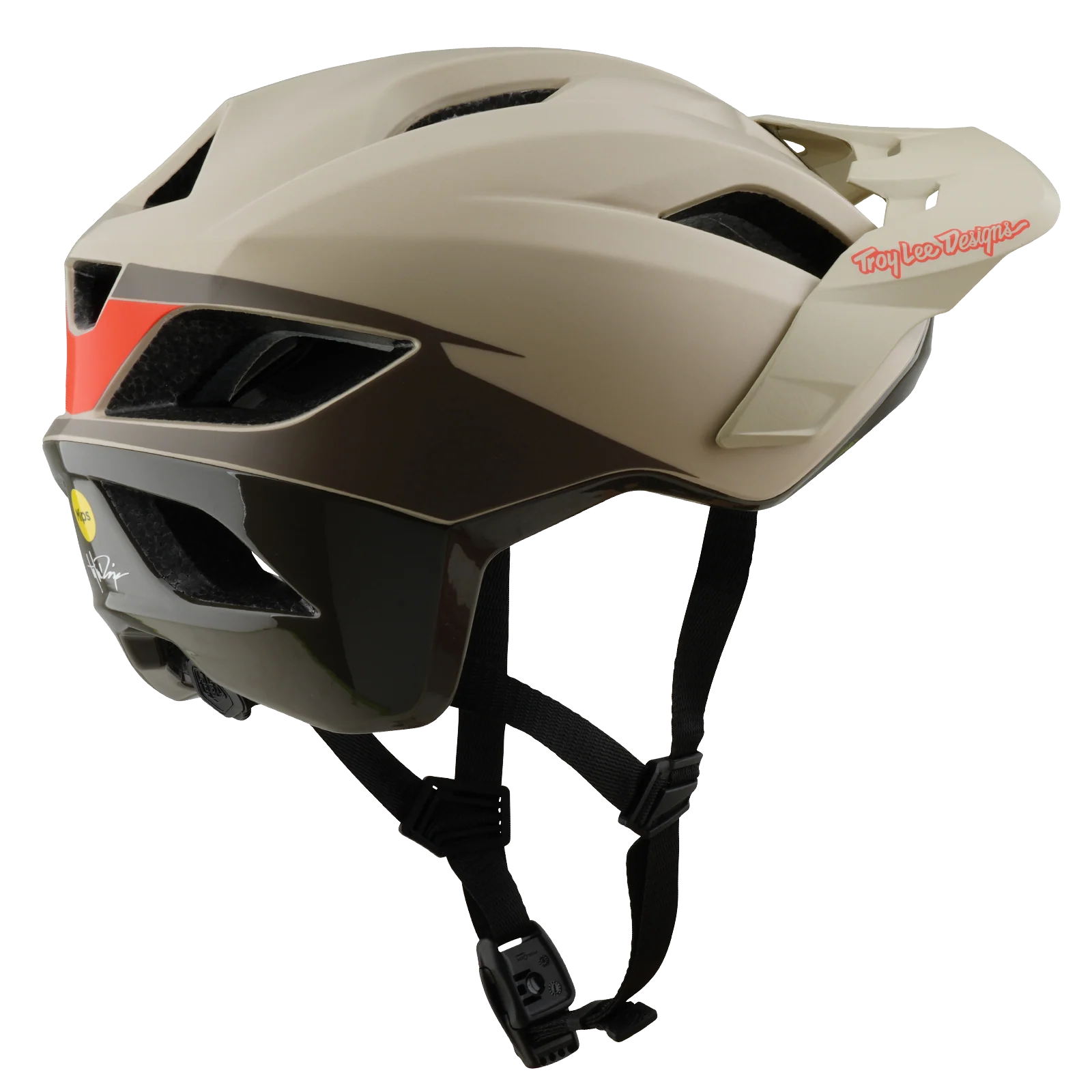 Kask MTB TROY LEE DESIGNS FLOWLINE SE MIPS beżowy/czarny - Image 2