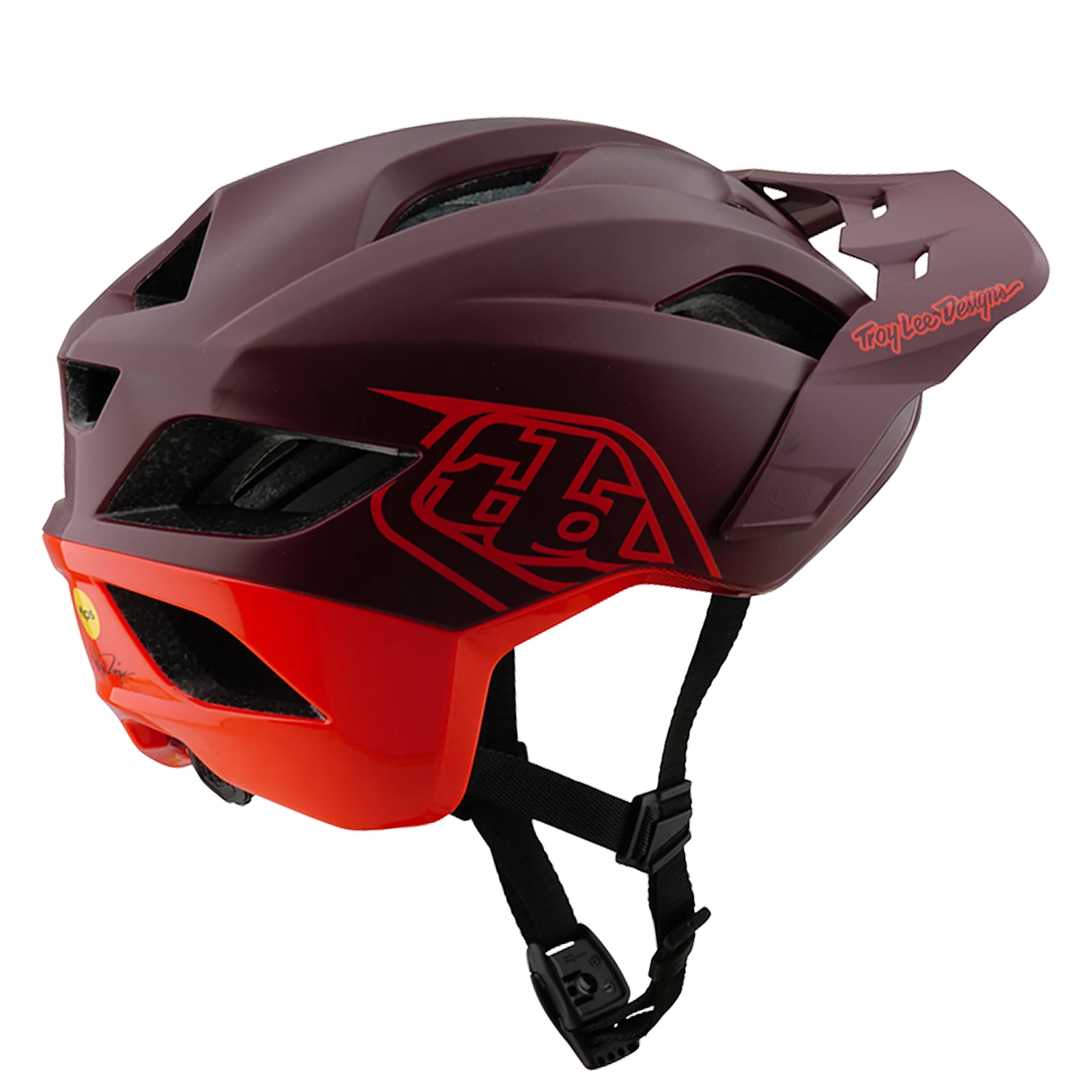 Kask MTB TROY LEE DESIGNS FLOWLINE SE MIPS Bordeaux/Red - Image 2