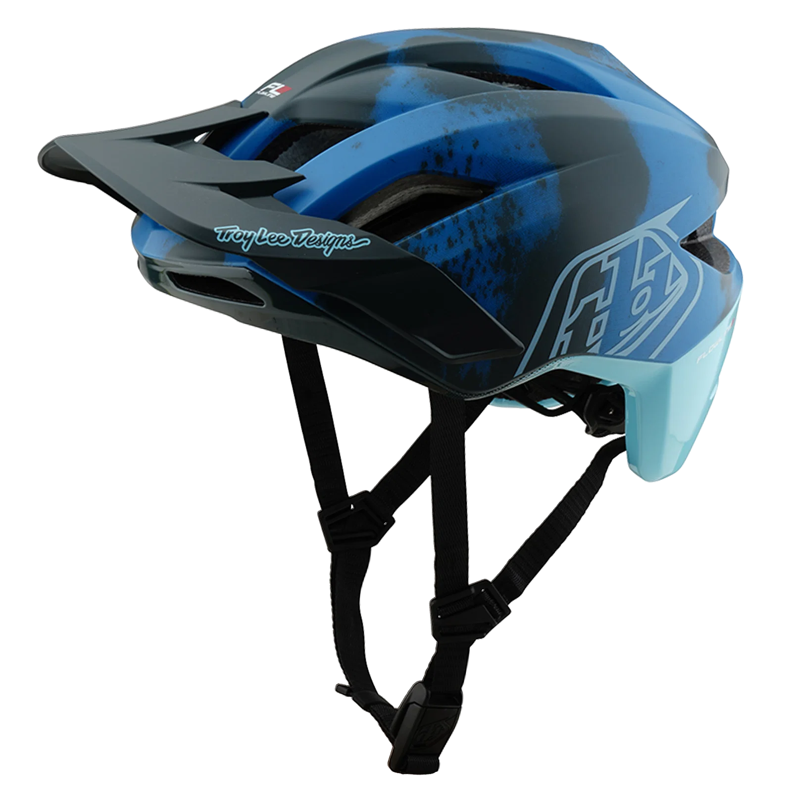 Kask MTB Troy Lee Design FLOWLINE SE MIPS Blue Camo - Image 3
