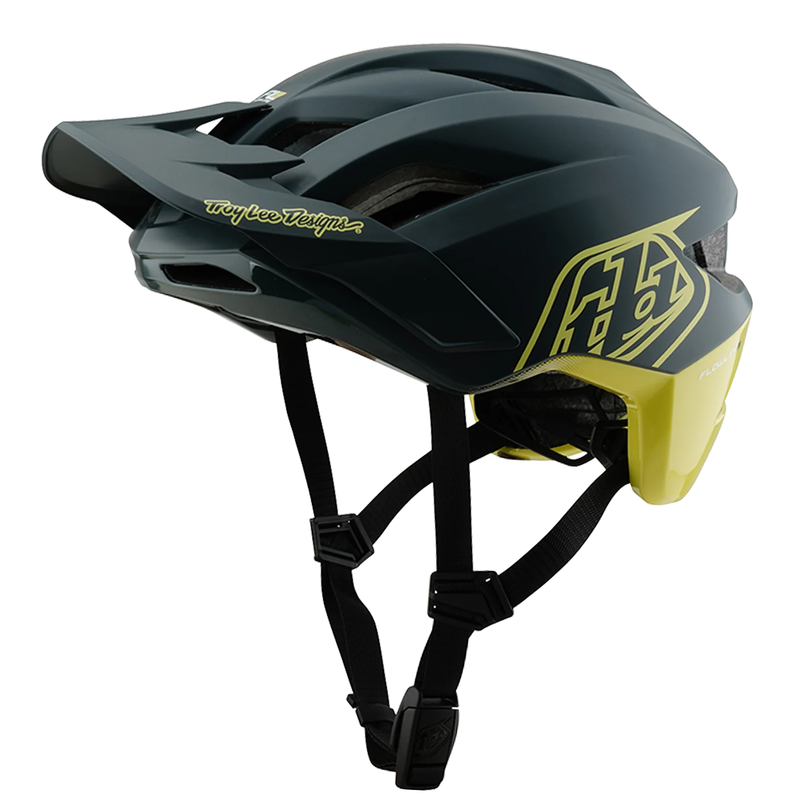 Kask MTB TROY LEE DESIGNS FLOWLINE SE MIPS szary/żółty