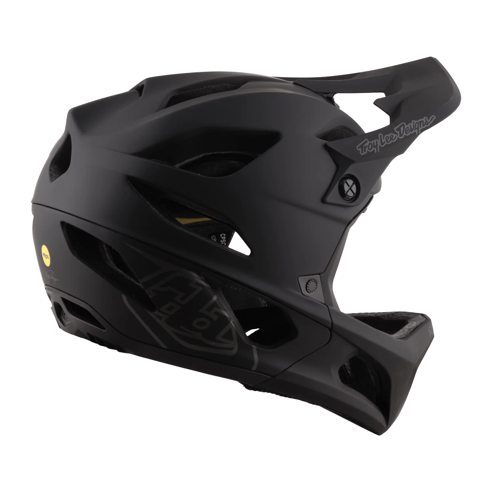 Kask MTB TROY LEE DESIGNS STAGE MIPS DRONE czarny - Image 5