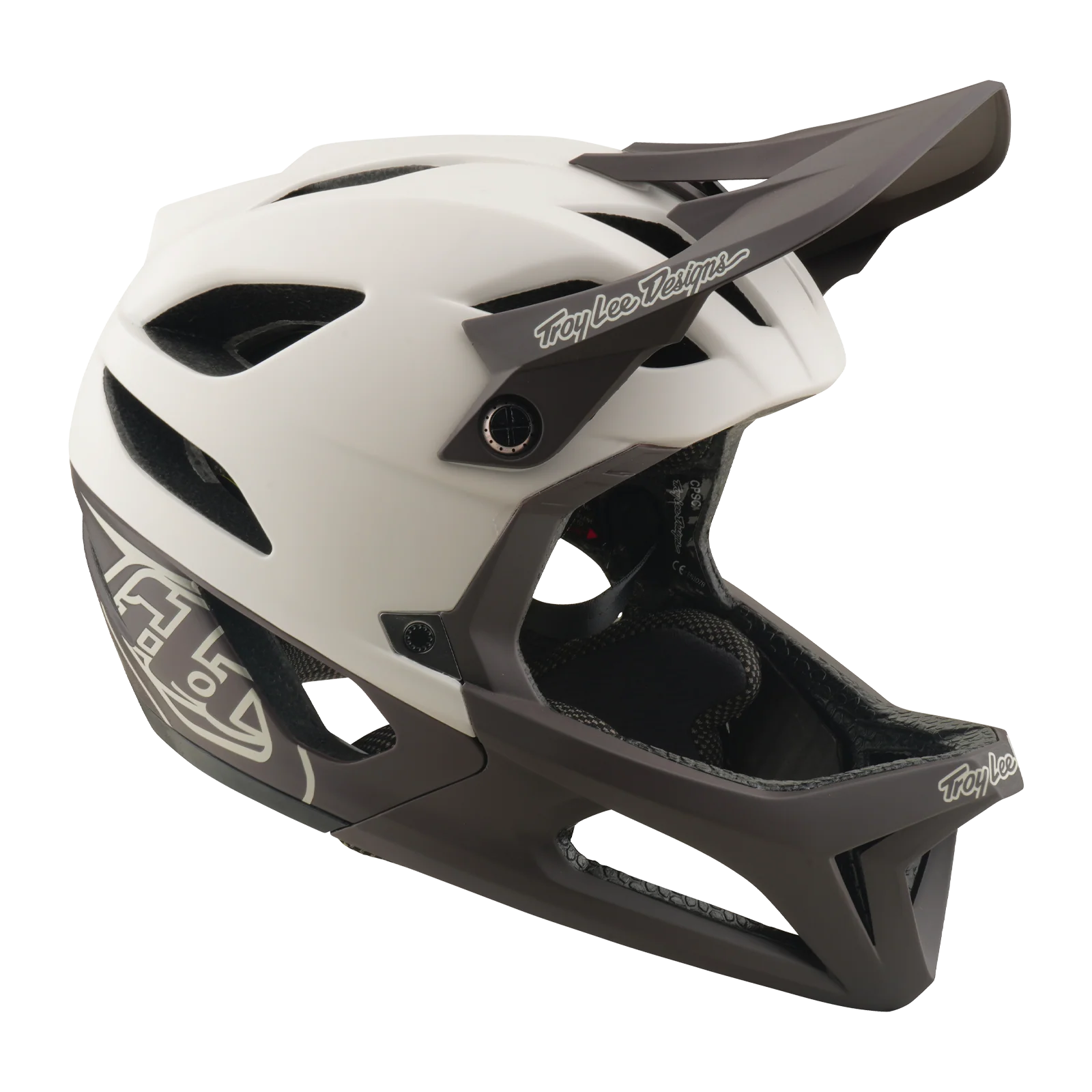 Kask MTB TROY LEE DESIGNS STAGE MIPS DRONE PUMICE biały - Image 2