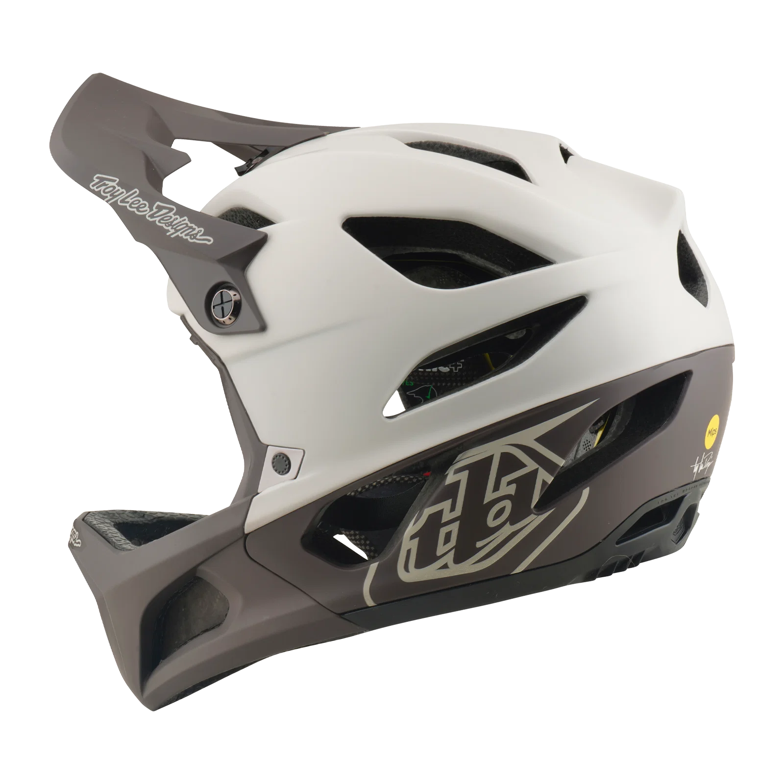 Kask MTB TROY LEE DESIGNS STAGE MIPS DRONE PUMICE biały - Image 5