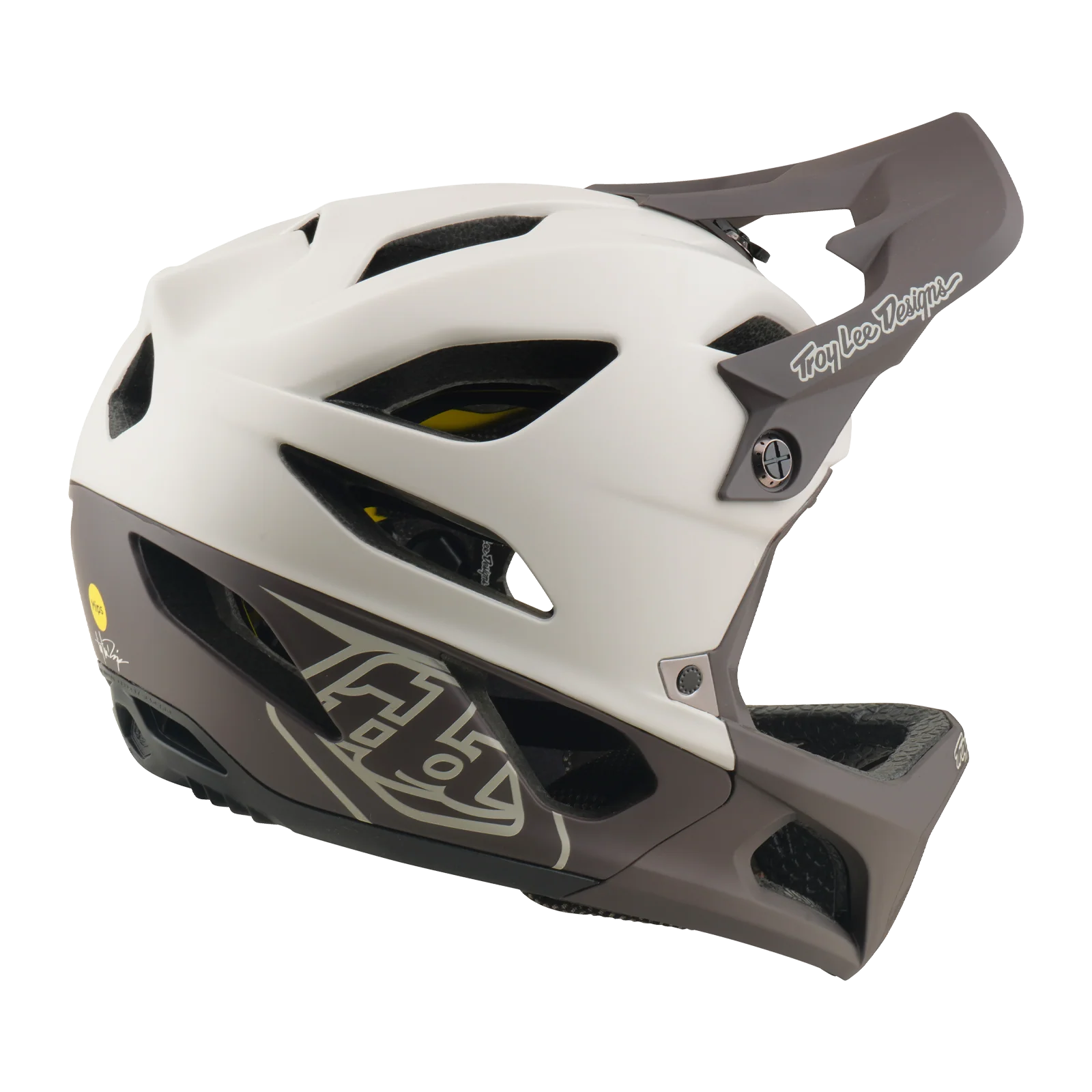 Kask MTB TROY LEE DESIGNS STAGE MIPS DRONE PUMICE biały - Image 6