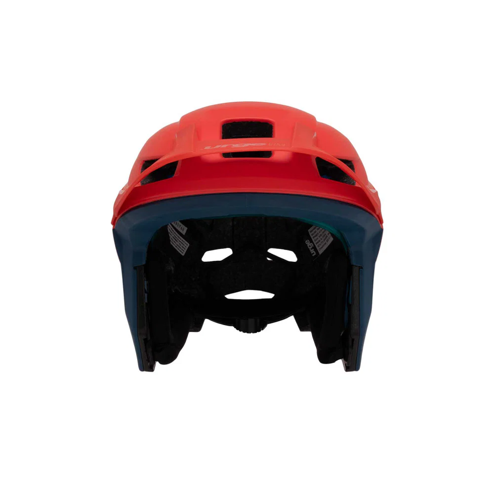 Kask MTB URGE RASCAS Neon Rush czerwony/niebieski - Image 6