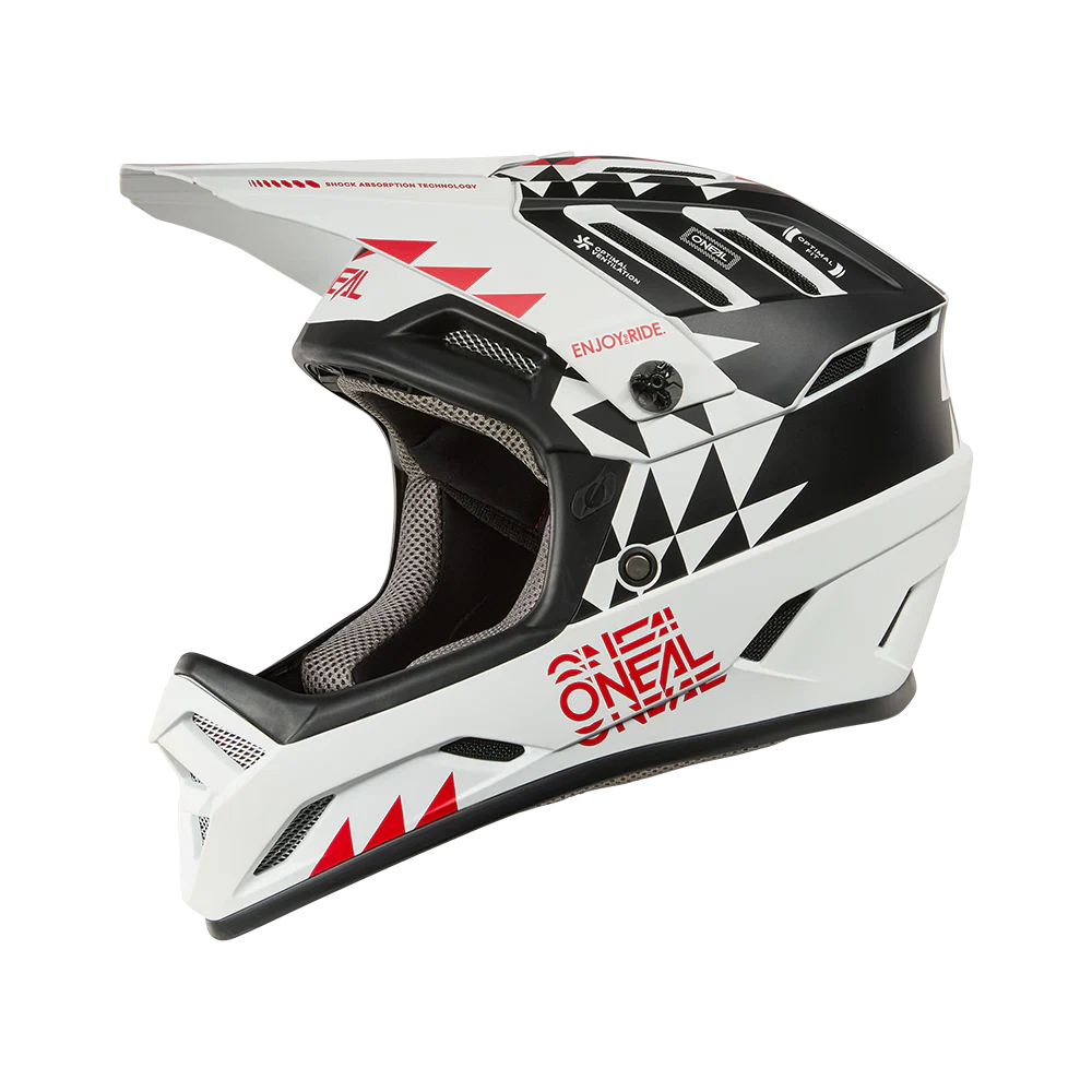 Kask O'NEAL BACKFLIP KNOX MTB biały/czarny - Image 2