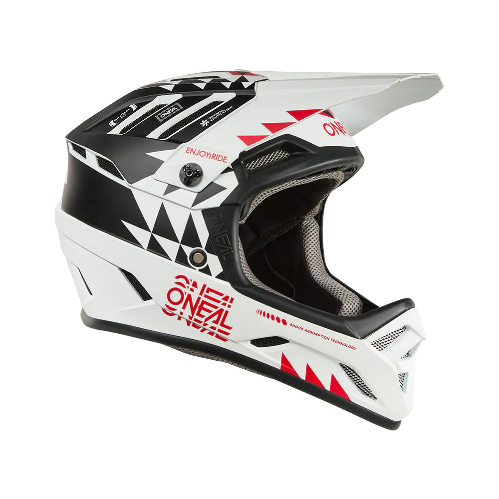 Kask O'NEAL BACKFLIP KNOX MTB biały/czarny - Image 4