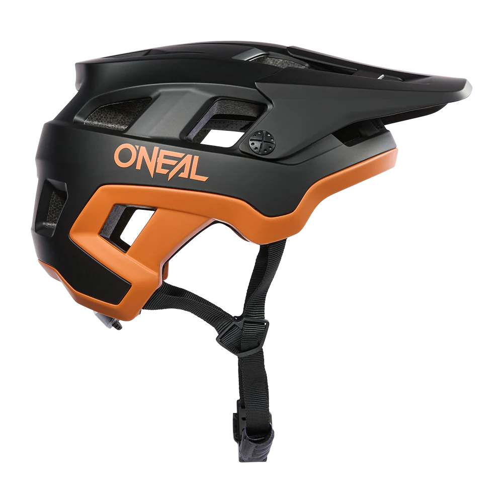 Kask O'NEAL DEFENDER SOLID MTB czarny/pomarańczowy - Image 2
