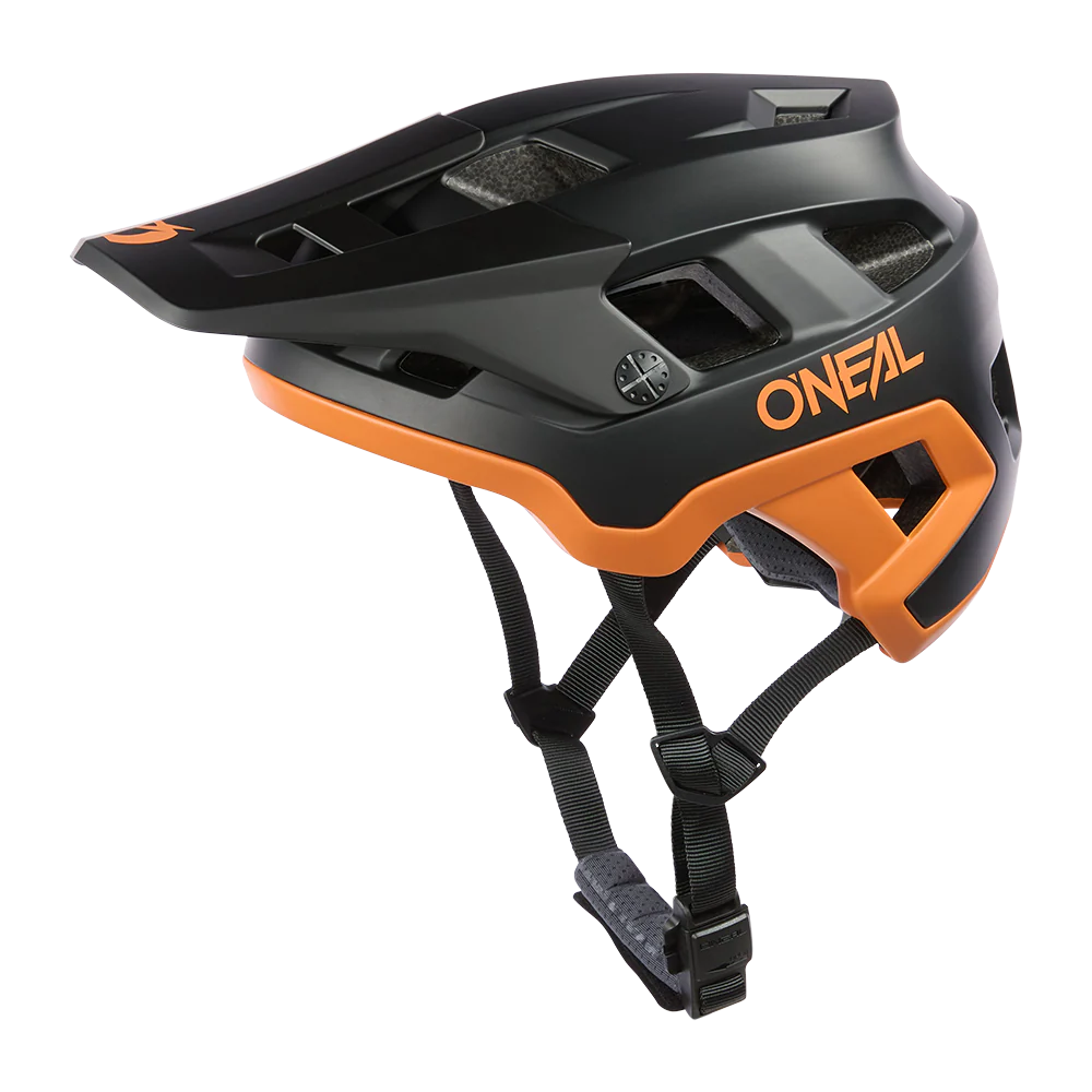 Kask O'NEAL DEFENDER SOLID MTB czarny/pomarańczowy - Image 4