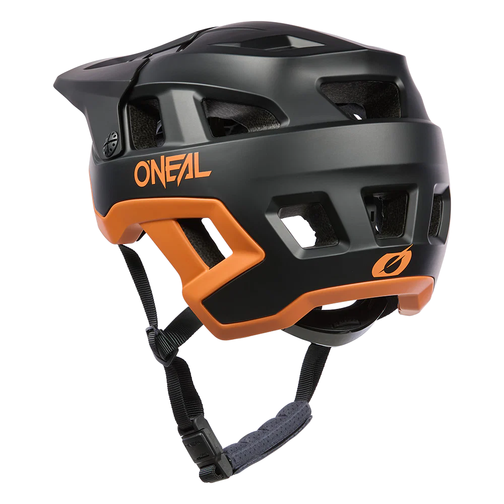 Kask O'NEAL DEFENDER SOLID MTB czarny/pomarańczowy - Image 5